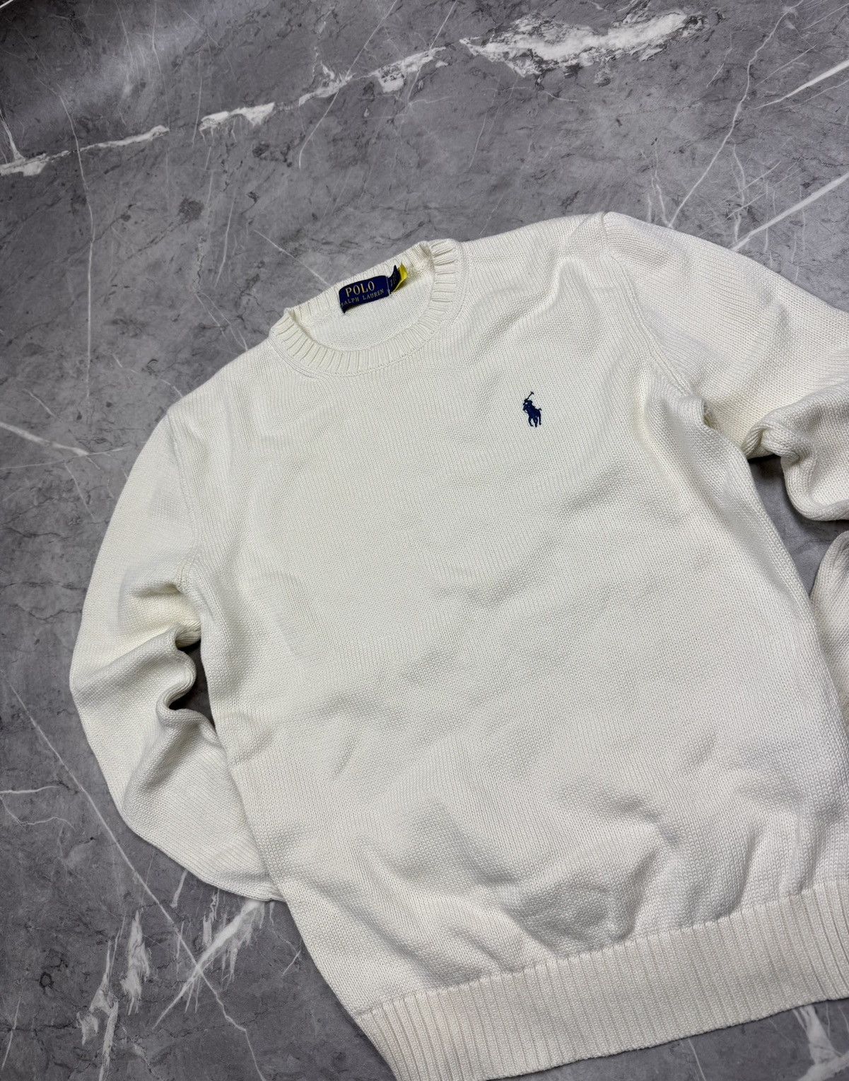 Polo Ralph Lauren Ralph Lauren Knit Sweater Cream | Old Money Knit | Size S Size US S / EU 44-46 / 1 - 4 Thumbnail