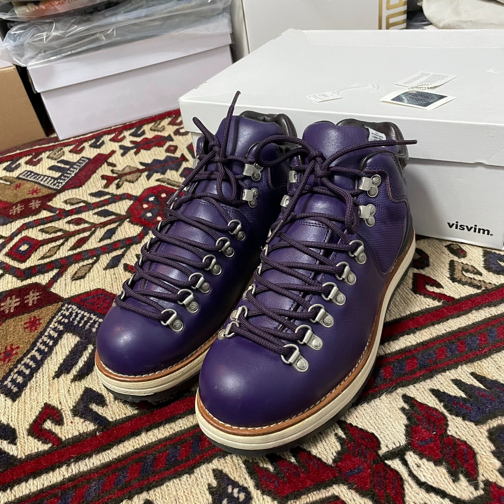 Visvim visvim 11aw serra boots purple 9.5 near mint Size US 9.5 / EU 42-43 - 3 Thumbnail