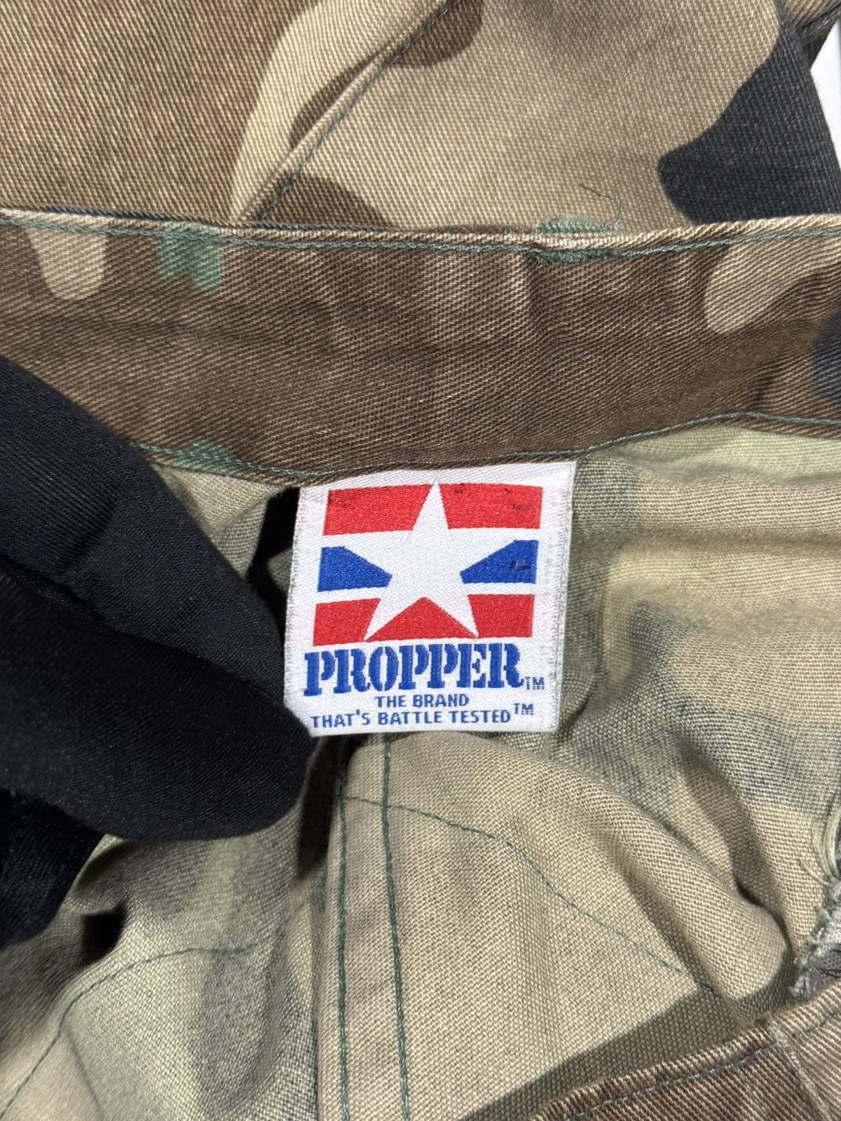 Vintage 1990s Vintage Propper US Military Camouflage Cargo Pants 36 Size US 36 / EU 52 - 6 Thumbnail