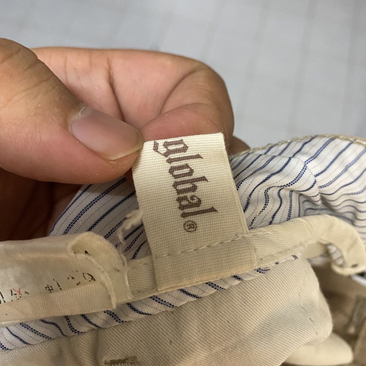 Japanese Brand DL Grand Global Beige Casual Pants #C986 Size US 30 / EU 46 - 21 Thumbnail