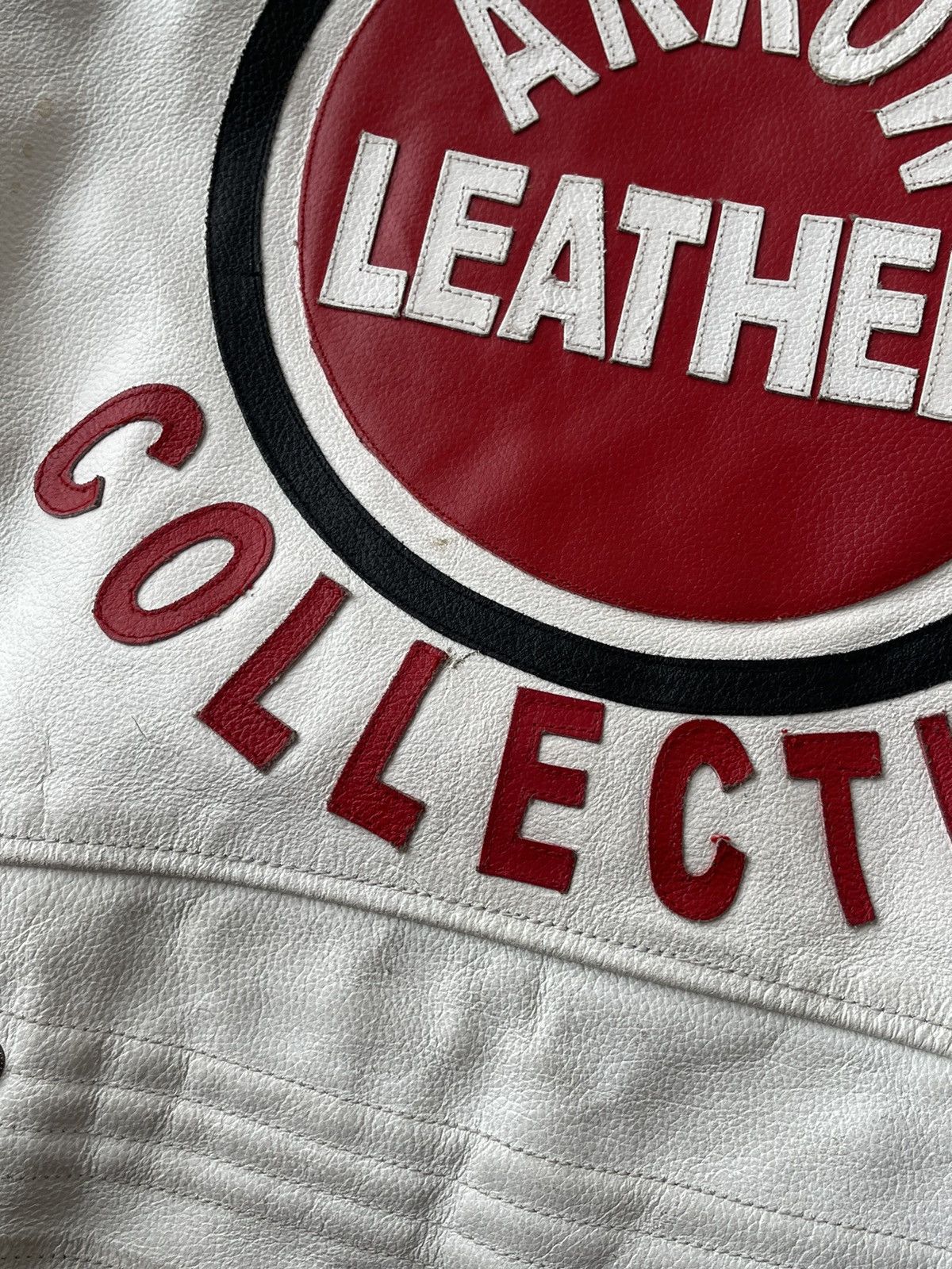 Genuine Leather Lucky Strike Style Racing Moto Leather Jacket PROTECTION Size US M / EU 48-50 / 2 - 6 Thumbnail
