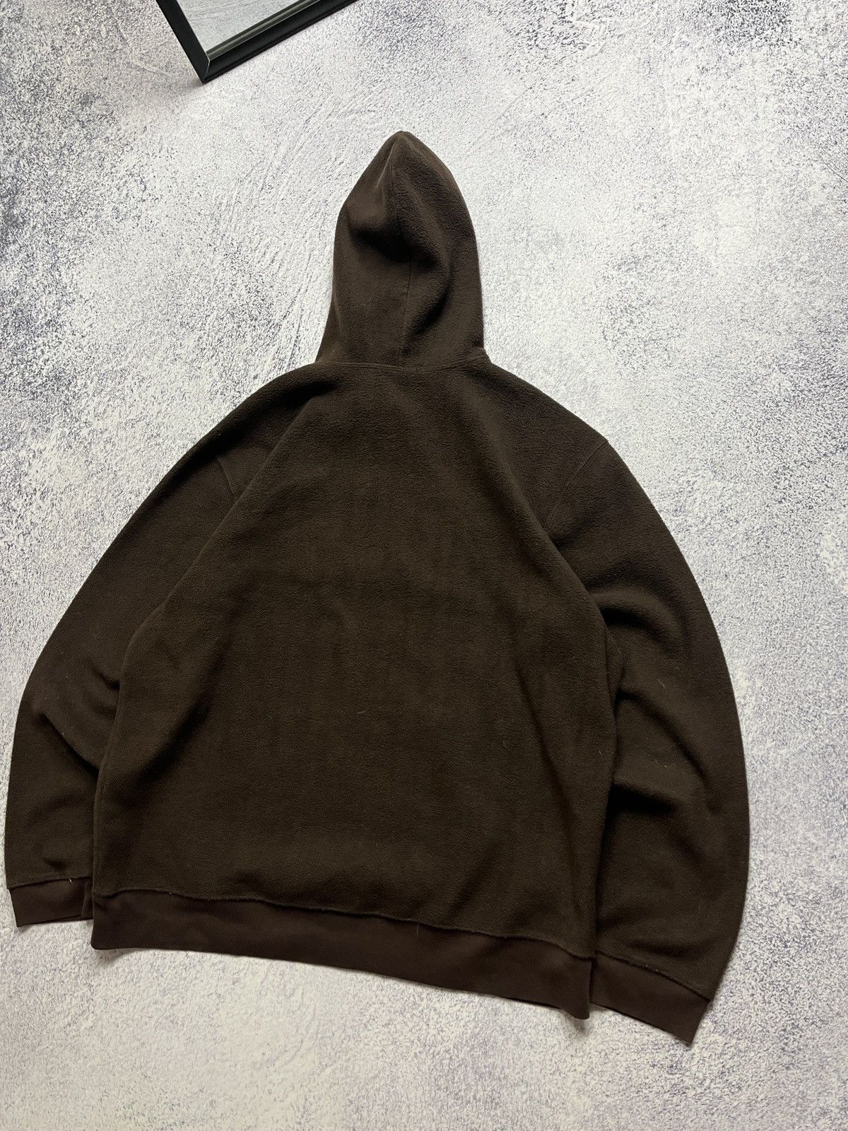 Gap Vintage Gap Spellout Logo Brown Boxy Hoodie Rare Streetwear Size US XL / EU 56 / 4 - 7 Thumbnail