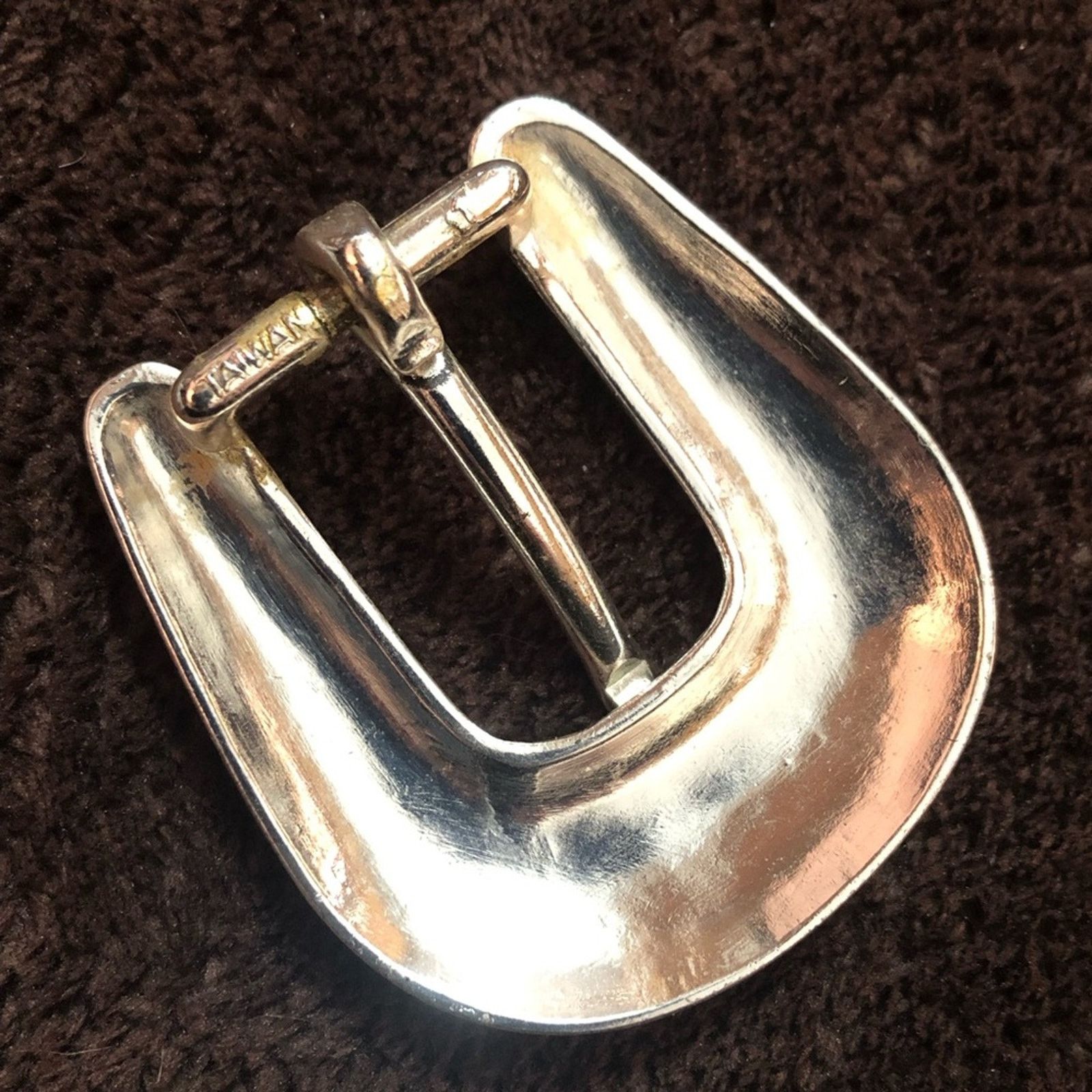 Vintage Vintage etched silver tone classic western style belt buckle Size ONE SIZE - 2 Thumbnail