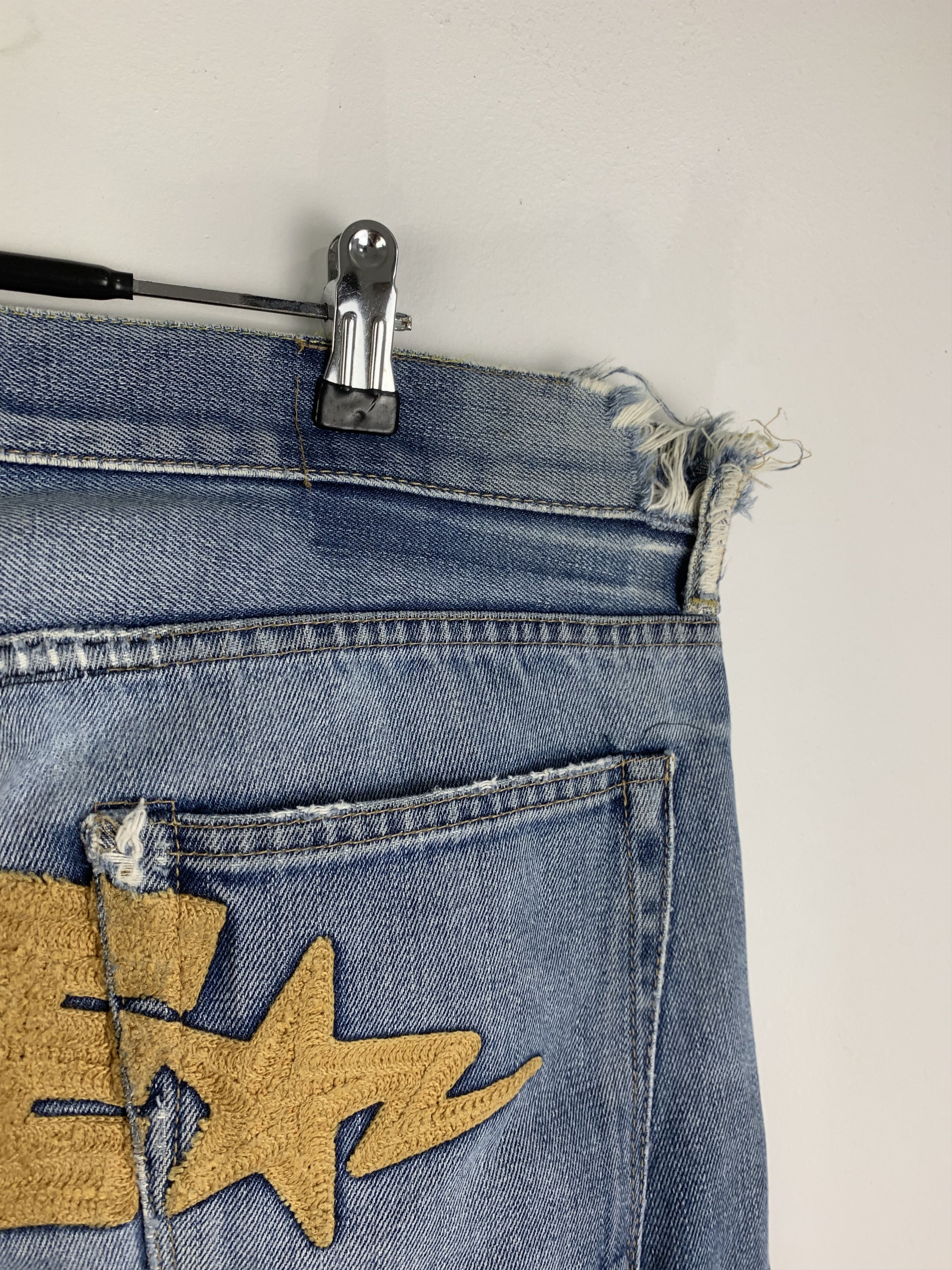 Bape OG A Bathing Ape Distressed Bape Jeans Bapesta Denim Size US 38 / EU 54 - 5 Thumbnail