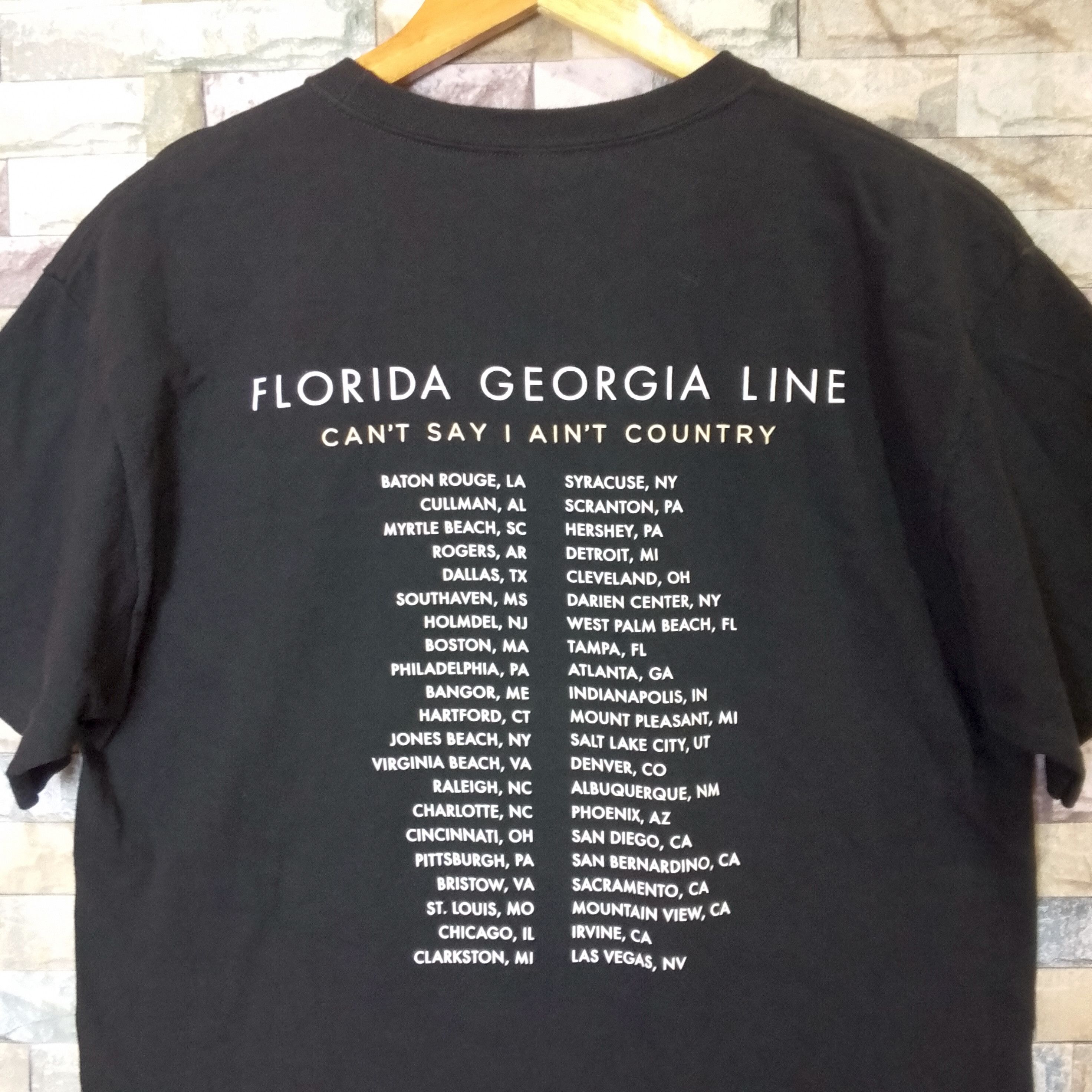 Band Tees Florida Georgia Line Tour Tee Size US M / EU 48-50 / 2 - 5 Thumbnail