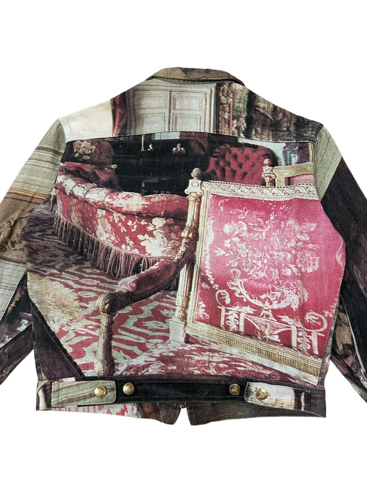 Vivienne Westwood S/S 92 Salon Printed Denim Jacket | Grailed