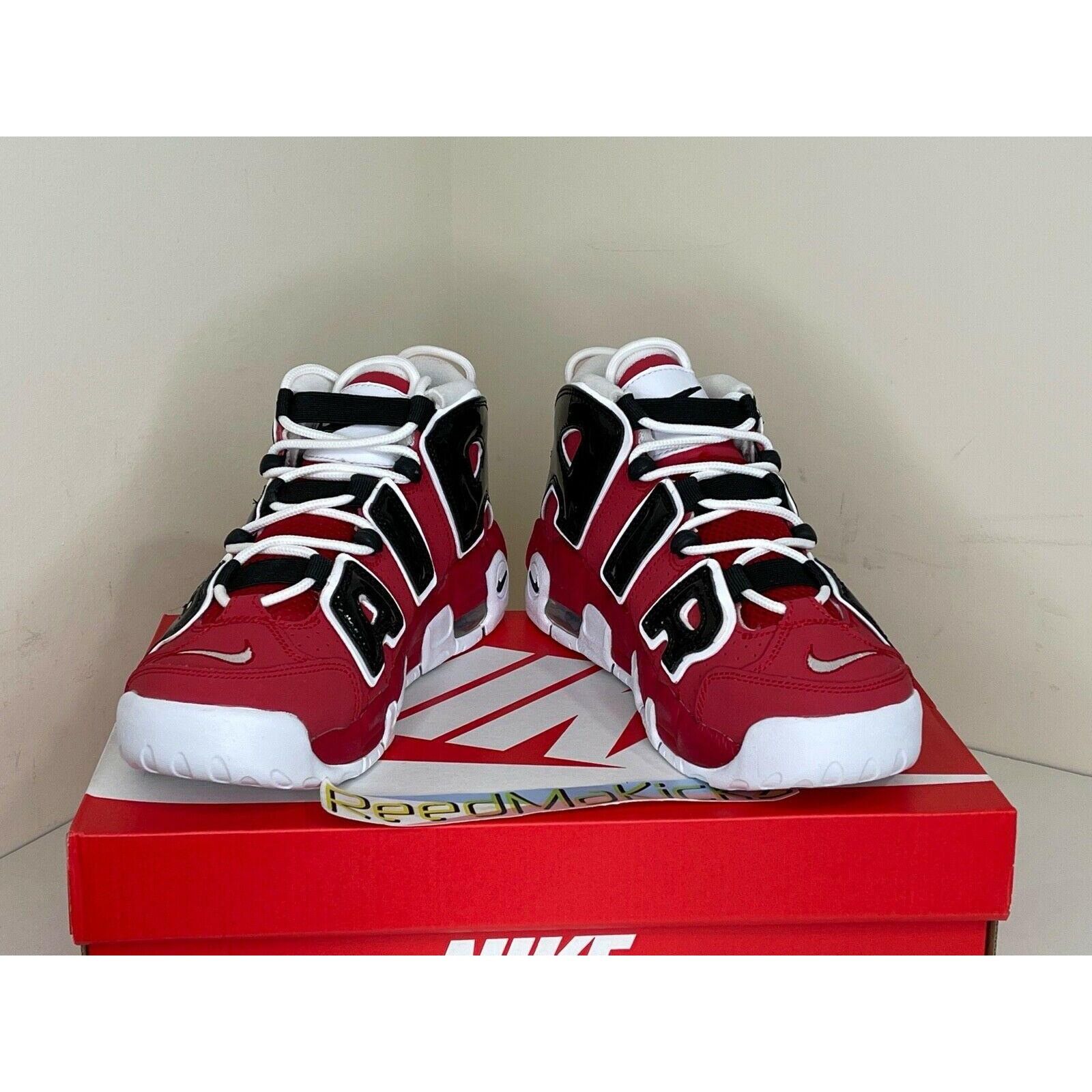 Nike Air More Uptempo Bulls Red GS 6.5Y