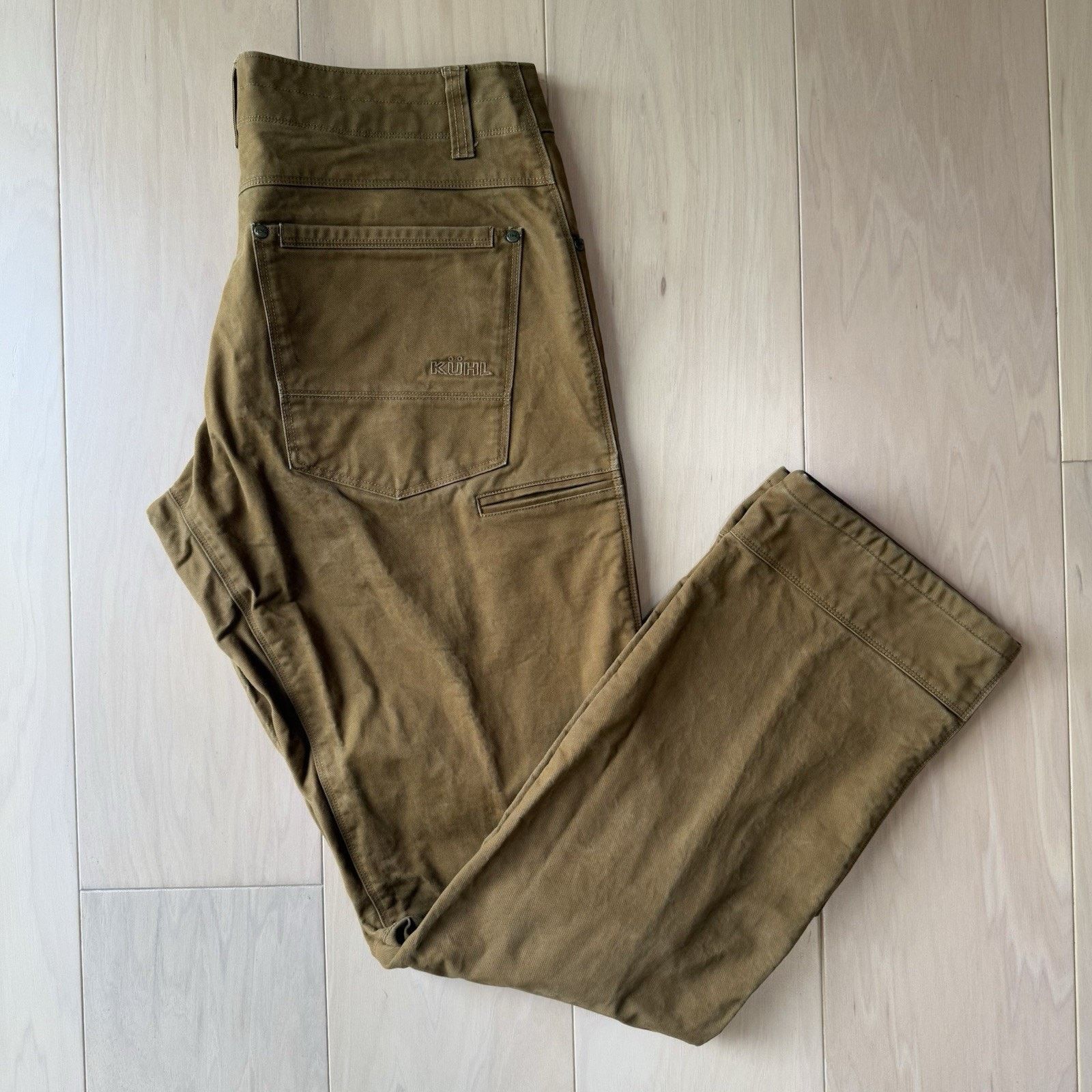 Kuhl Kuhl Rydr Pants 34 Brown Hiking Outdoor Workwear Vintage Size US 34 / EU 50 - 2 Thumbnail