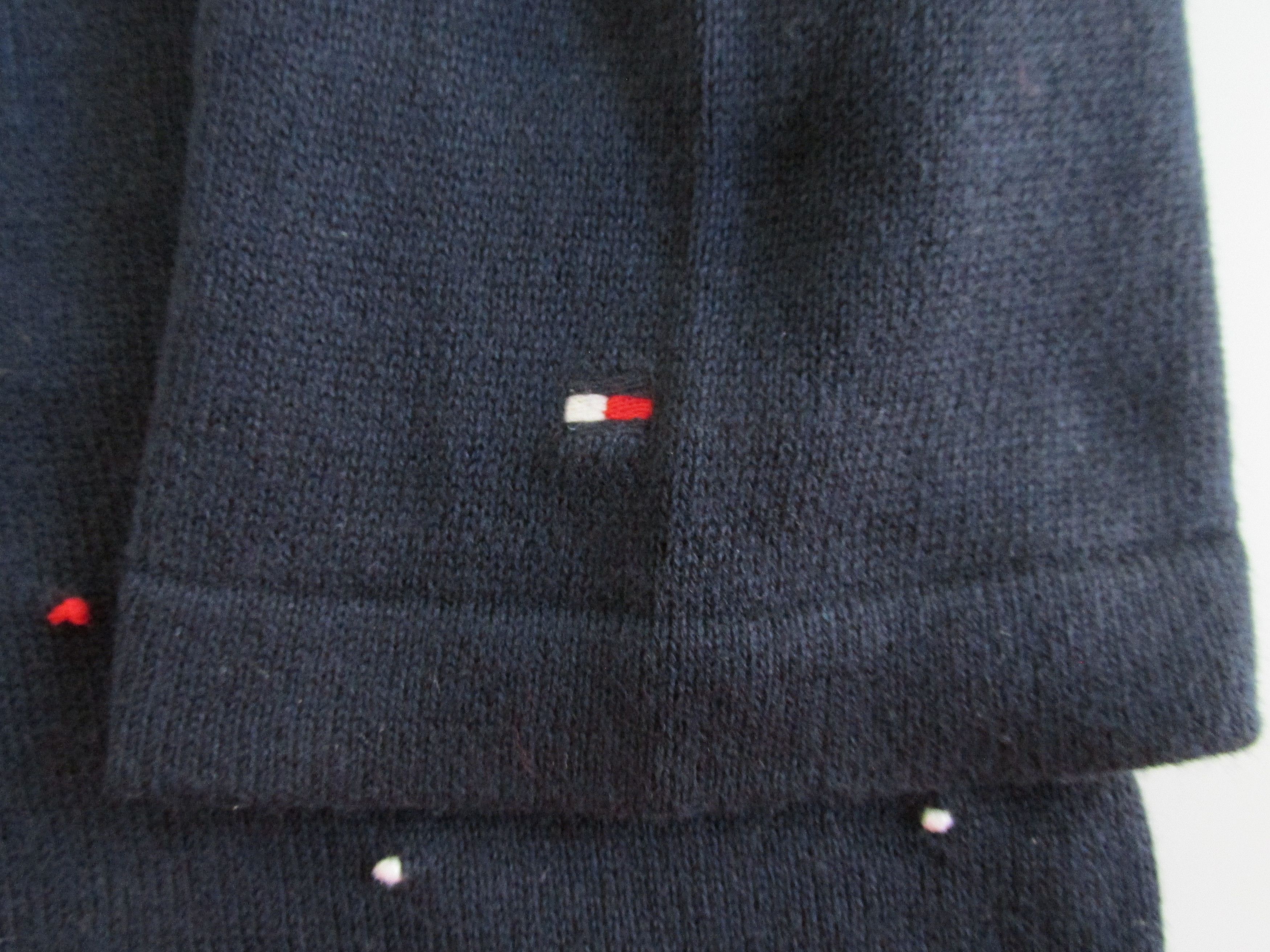 Tommy Hilfiger Tommy Hilfiger Women's V-Neck Cotton Sweaters Size Large Size L / US 10 / IT 46 - 5 Thumbnail