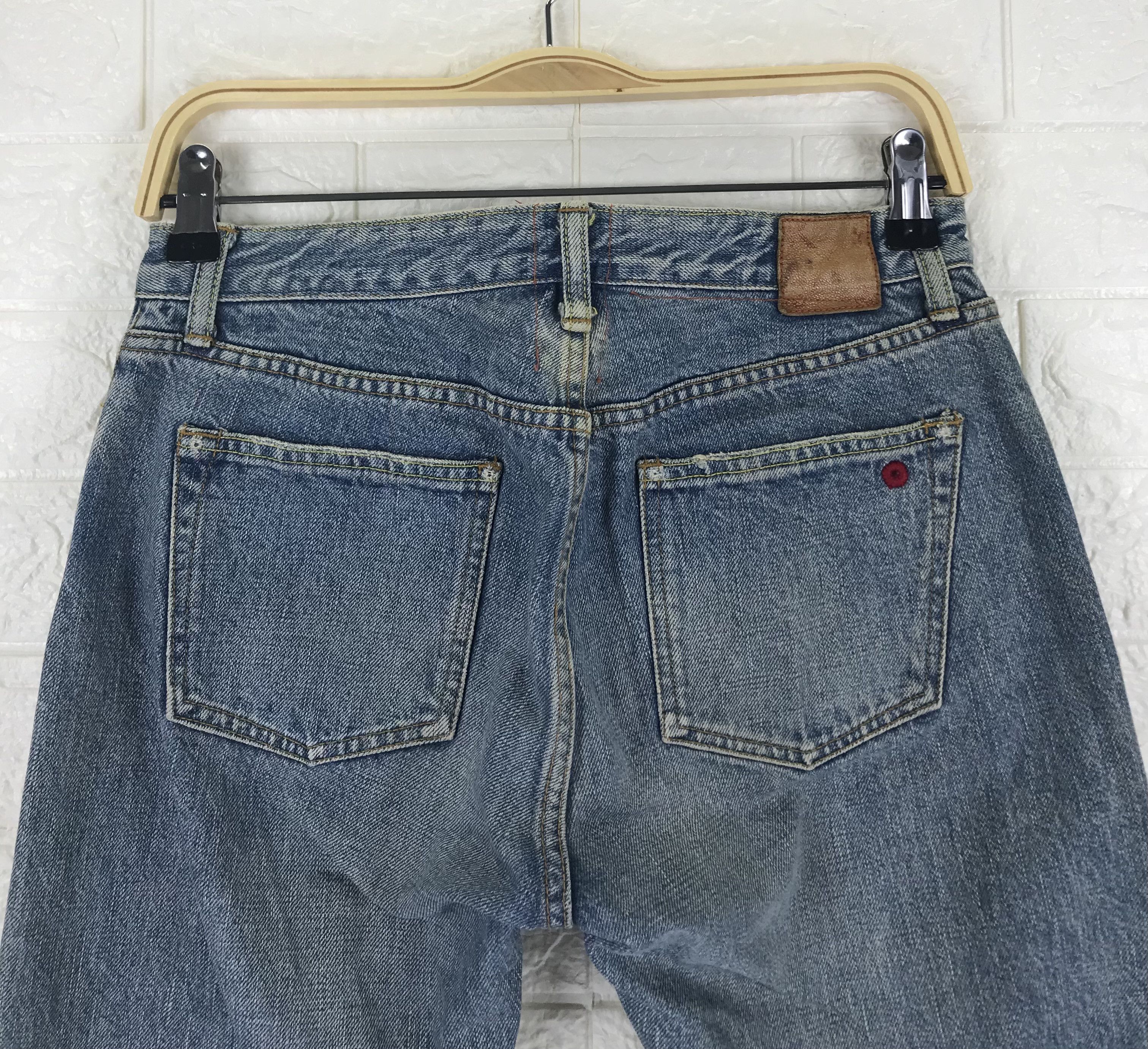 Hiroshi Kato Vintage Kato By Hiroshi Kato Selvedge Jeans Red Line Denim Size US 29 - 7 Thumbnail
