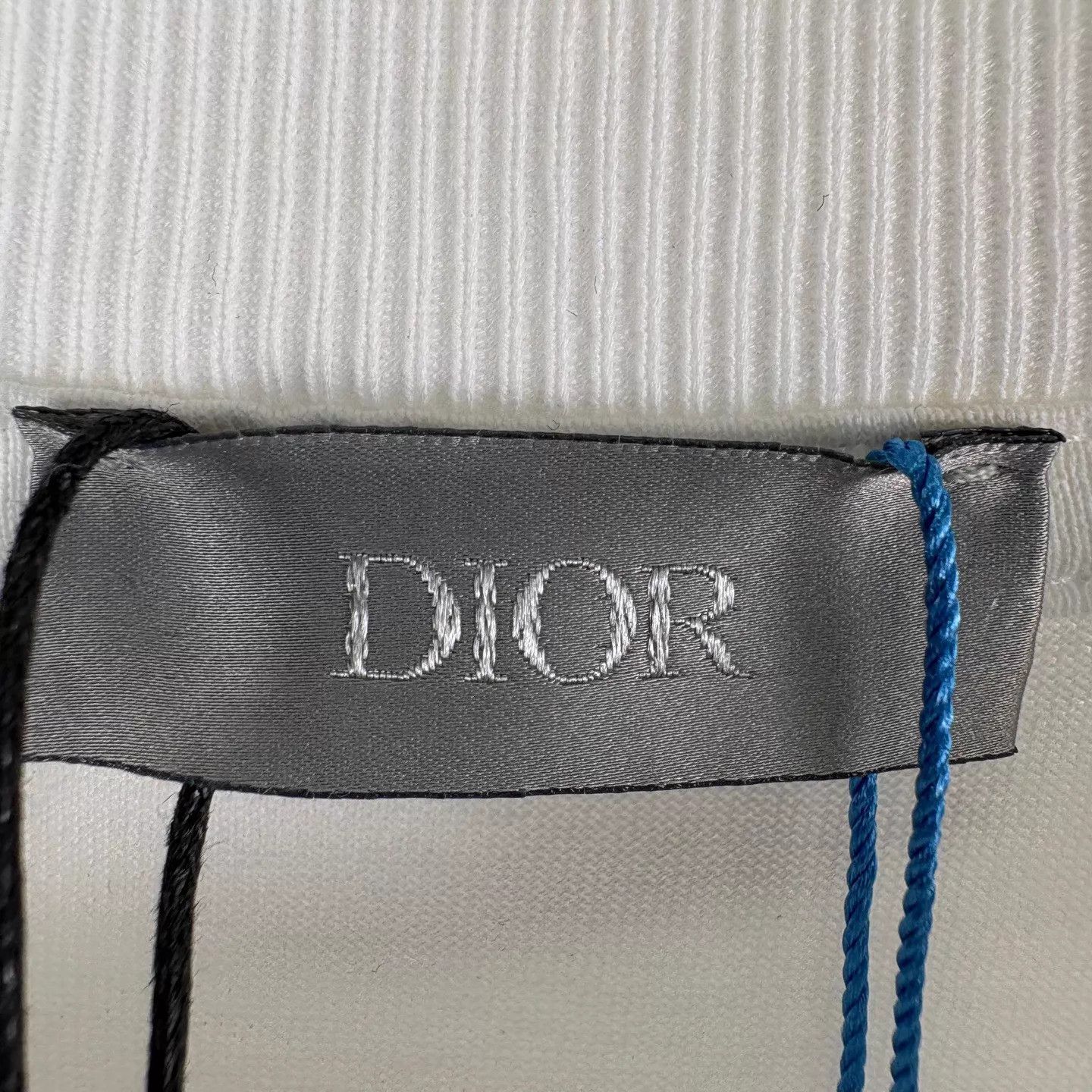 Dior Dior Logo & Rose Embroidered SS T S Italian Cotton Size US S / EU 44-46 / 1 - 6 Thumbnail
