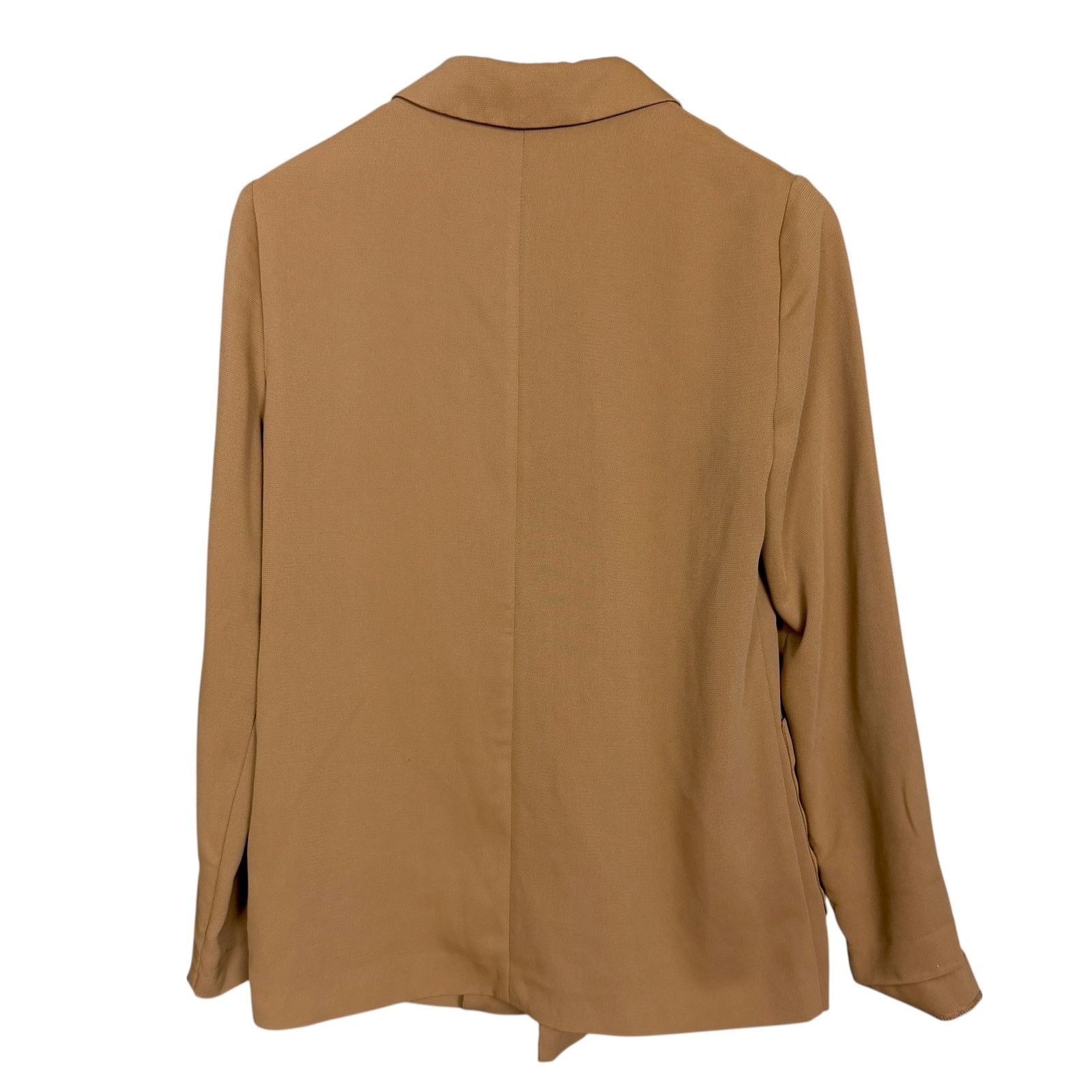 Topshop Topshop Womens Double Breasted Brown Blazer Jacket US 2 Work Size XS / US 0-2 / IT 36-38 - 2 Thumbnail