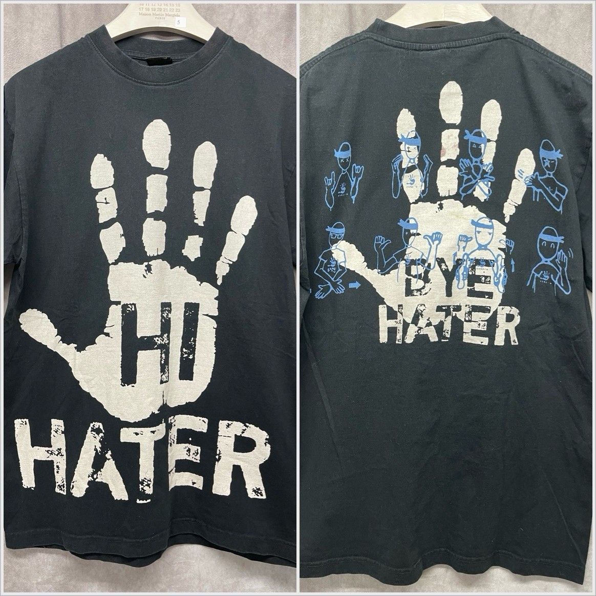 Other VINTAGE 2008 MAINO HI HATER BYE HATER RAP TEE Y2K GRAPHIC SH Size US L / EU 52-54 / 3 - 1 Thumbnail