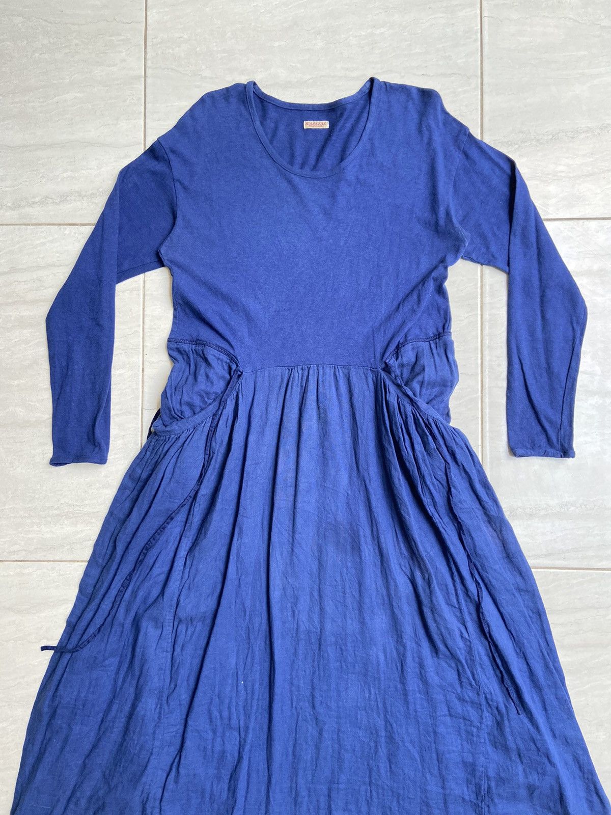 Kapital KAPITAL Blue Long T-Shirt Size US S / EU 44-46 / 1 - 8 Thumbnail