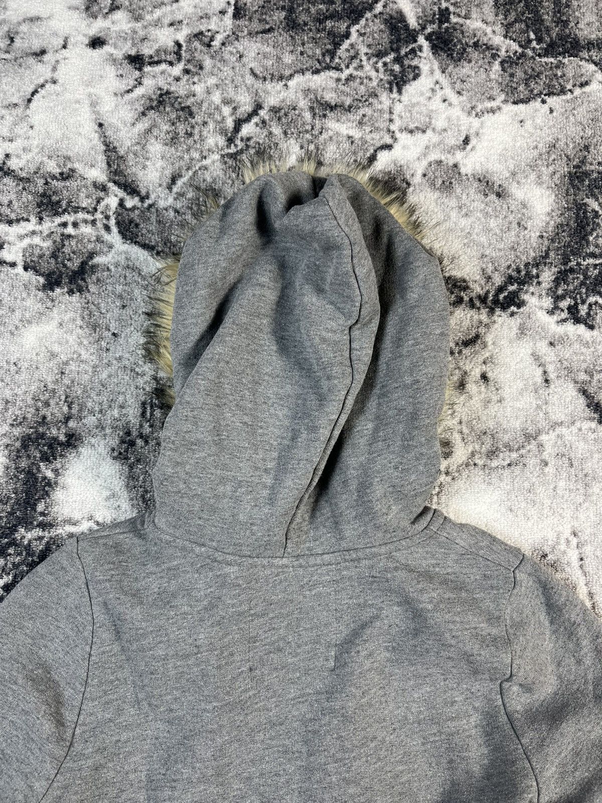 Abercrombie & Fitch Vintage Abercrombie Fitch Fur Zip Hoodie LGB Style Y2K Size S / US 4 / IT 40 - 11 Thumbnail