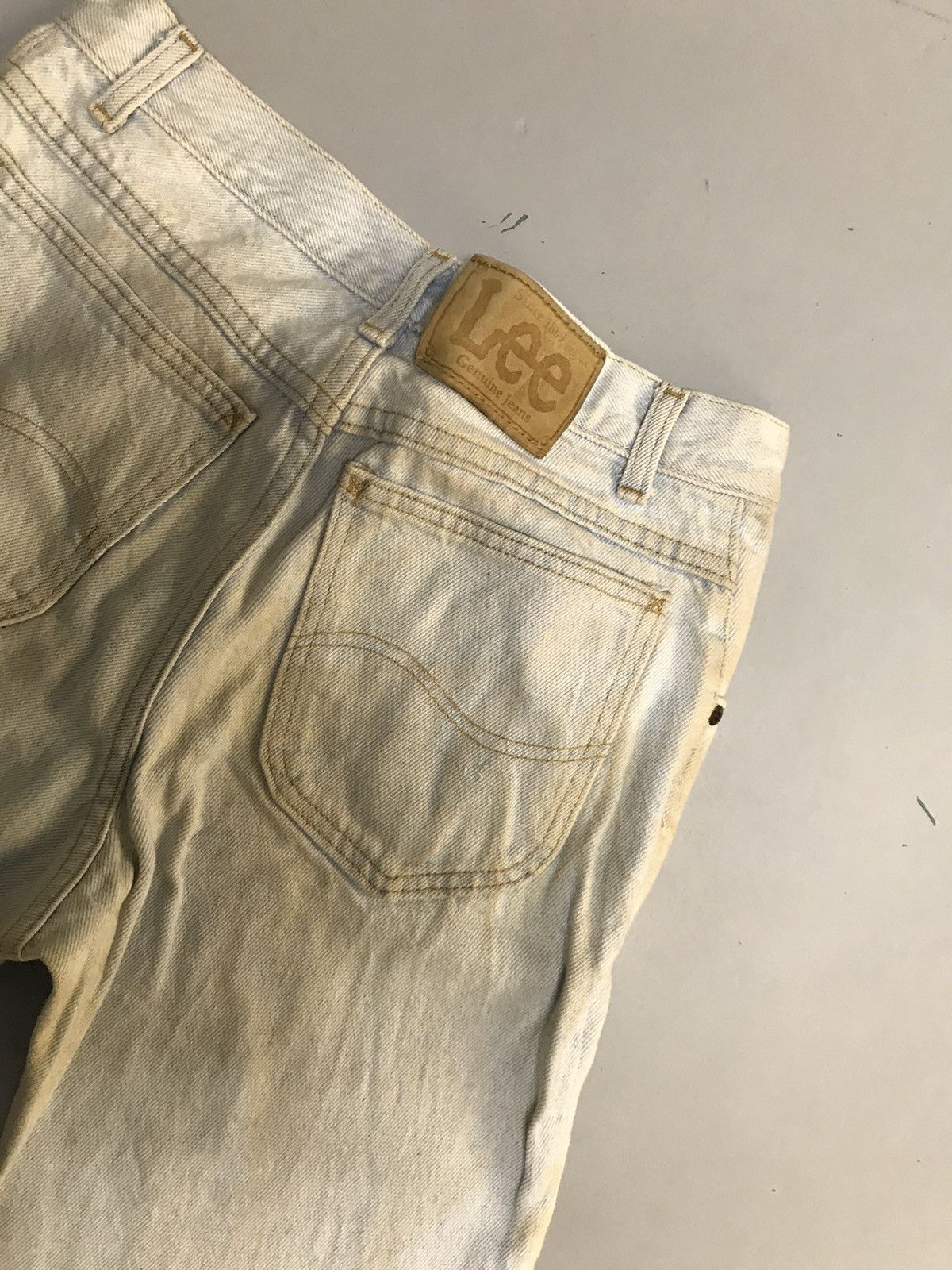 Lee Vintage Lee dusty stained denim Size US 30 / EU 46 - 12 Thumbnail