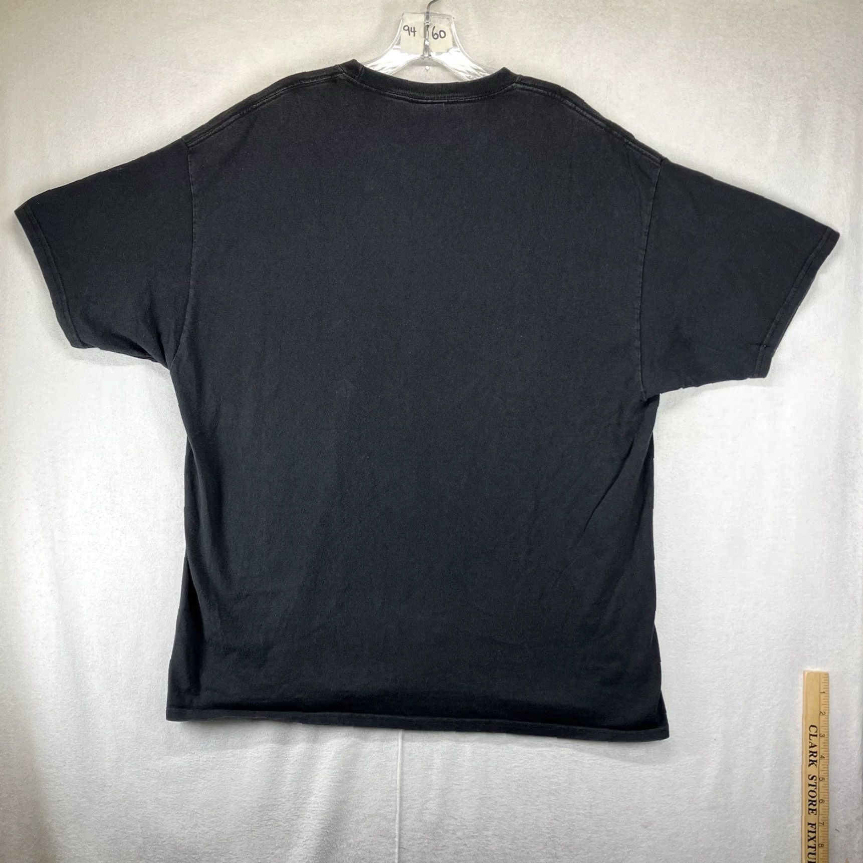 Vintage VINTAGE Lucky 13 T-Shirt Mens Oversized Black Cotton Crew Neck Short Sleeve Skull Logo Graphic Print 90s Biker Rock Punk Retro 2000s Size US L / EU 52-54 / 3 - 2 Thumbnail