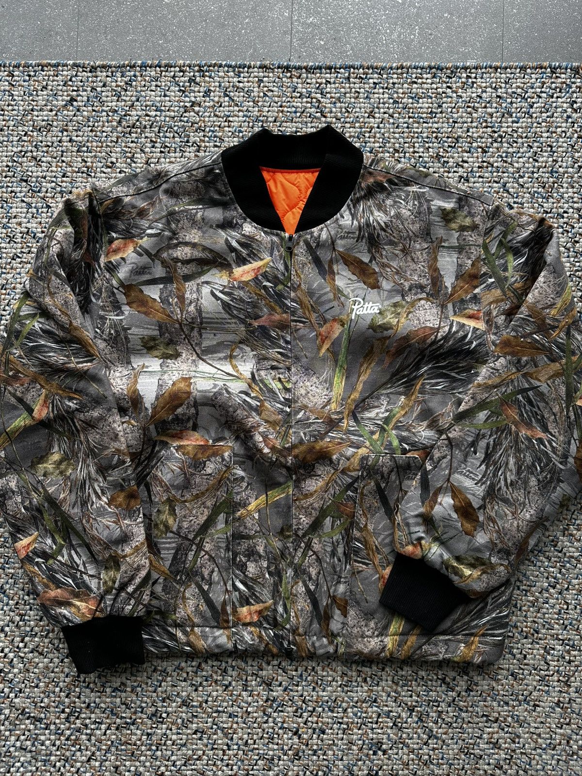 Patta Patta real tree camo bomber jacket Size US L / EU 52-54 / 3 - 1 Thumbnail