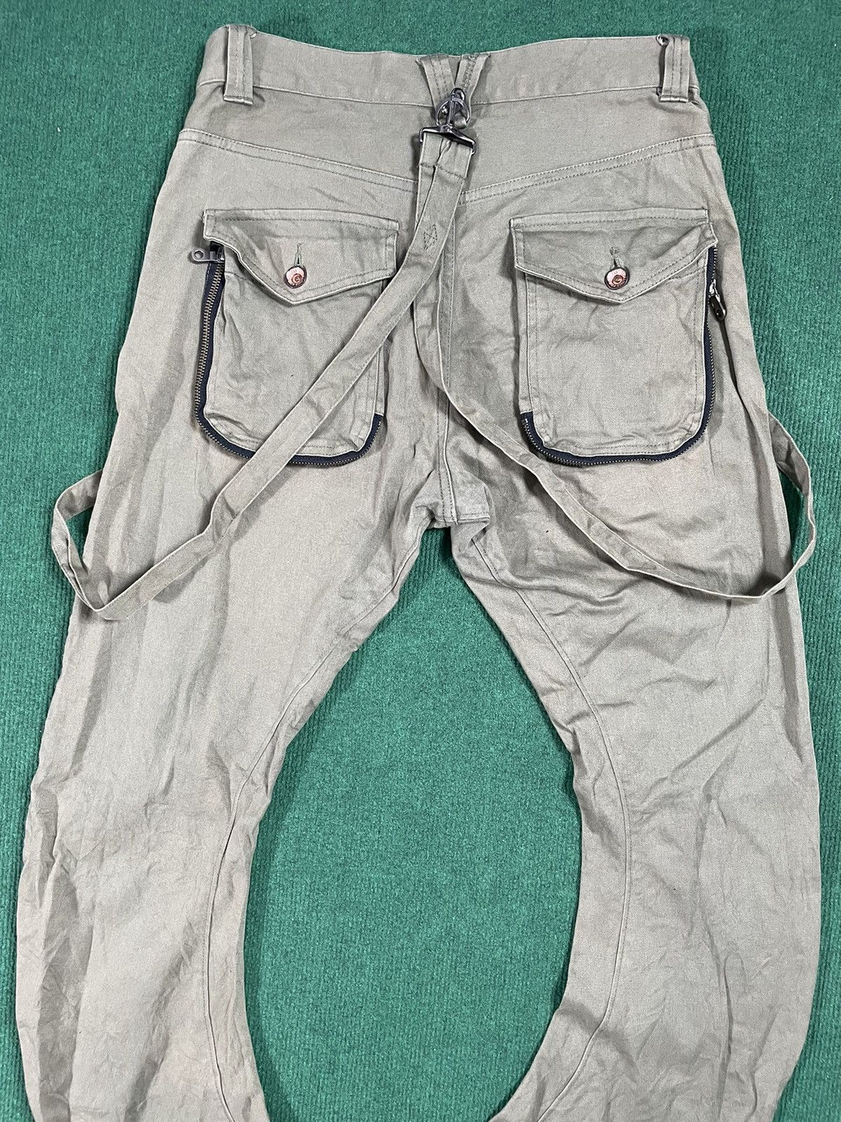 PPFM Vintage Twisted Leg Multi-pockets PPFM Pants Size US 31 - 8 Thumbnail