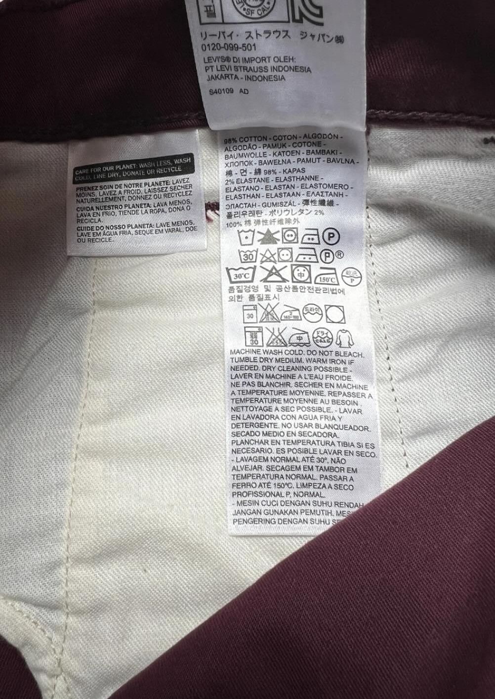 Levi's Levi's Strauss & Co. Denim pants Size US 32 / EU 48 - 8 Thumbnail