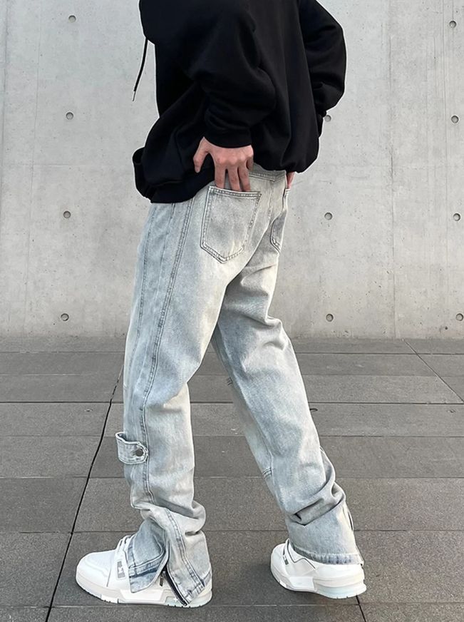 Jean Streetwear Jeans Men Y2K Size US 30 / EU 46 - 5 Thumbnail