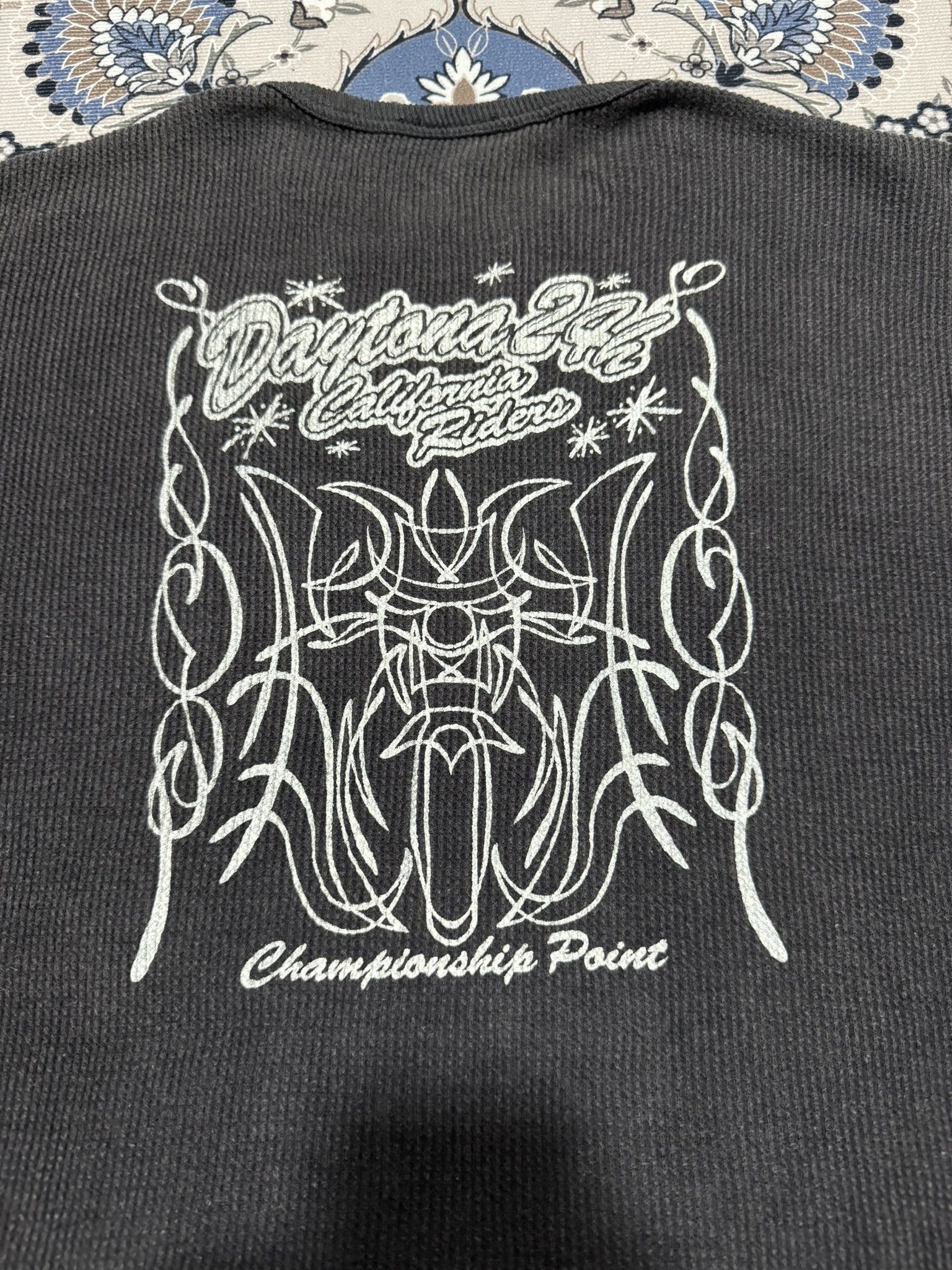 Daytona × Harley Davidson × Vintage Vintage Motorcycle Customs Factory Daytona 24th Flame Tee Size US M / EU 48-50 / 2 - 2 Thumbnail
