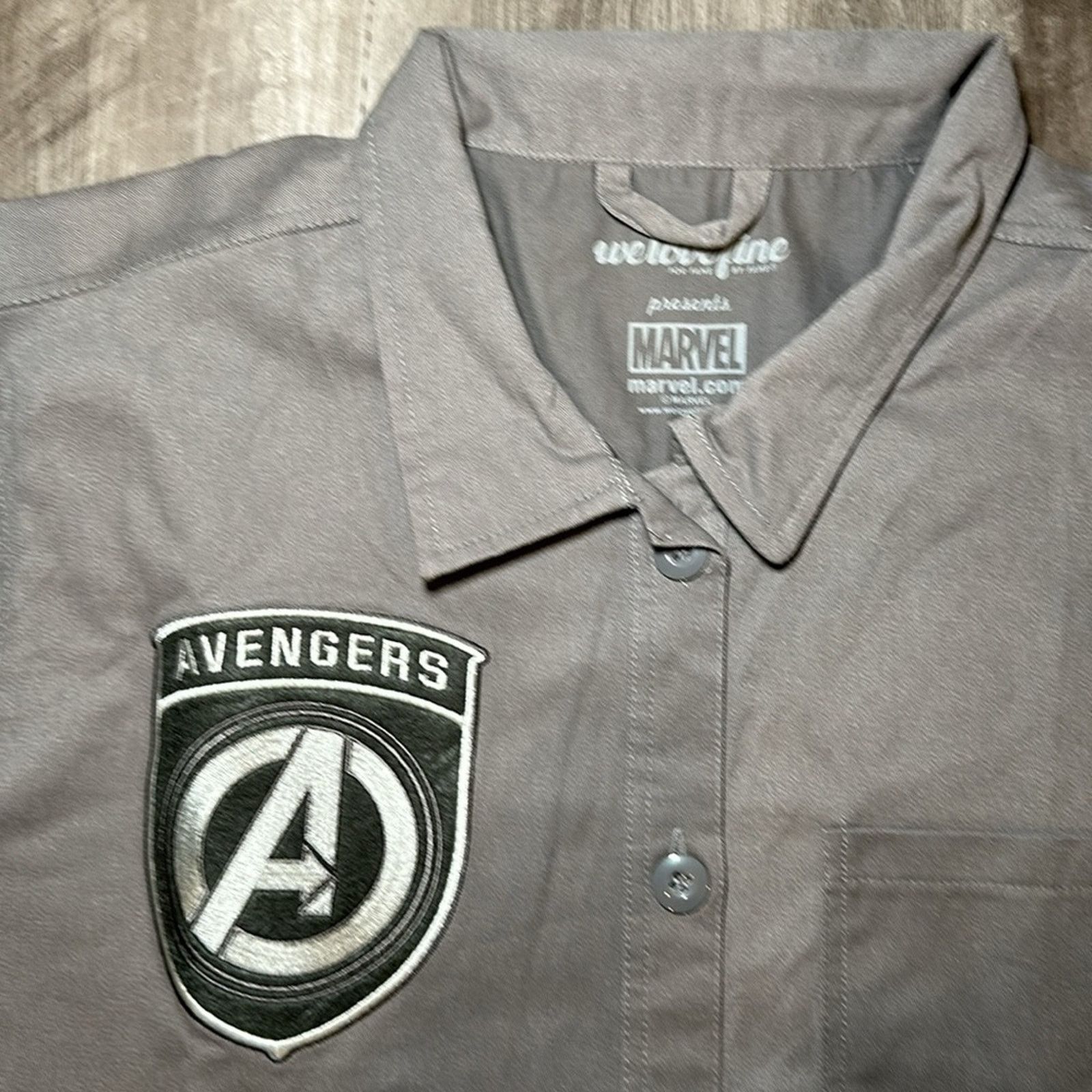 Other Avengers We Love Fine Long Sleeve Button Down - XL Size US XL / EU 56 / 4 - 8 Thumbnail