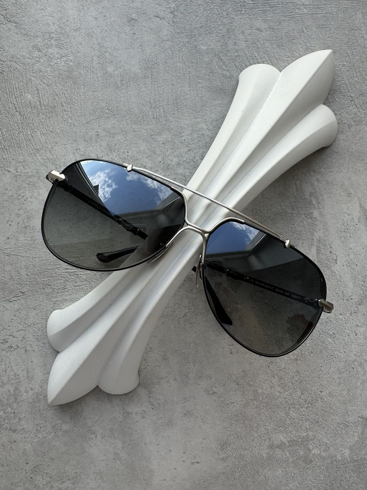 Chrome Hearts Chrome Hearts Gritt Sunglasses Size ONE SIZE - 1 Thumbnail