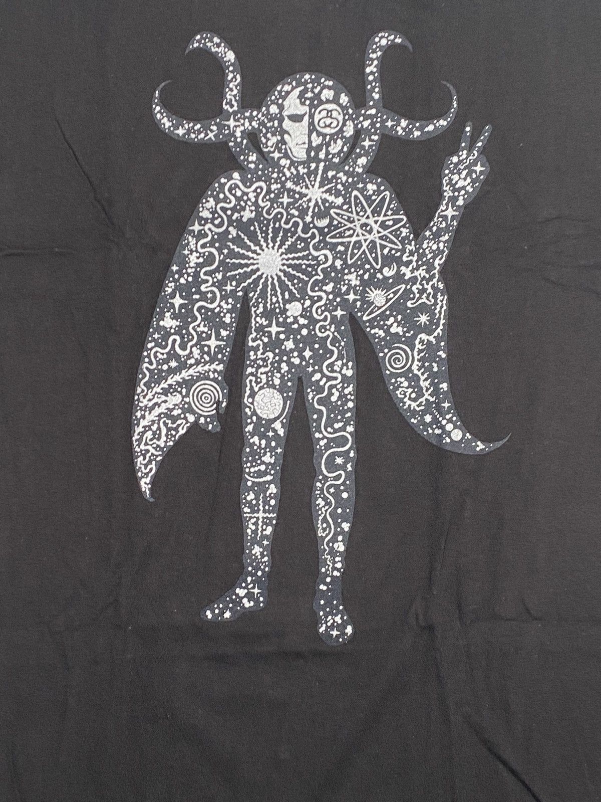 Stussy 👕 RARE Stüssy x Marvel Eternity T-shirt, new size XL black Size US XL / EU 56 / 4 - 4 Thumbnail