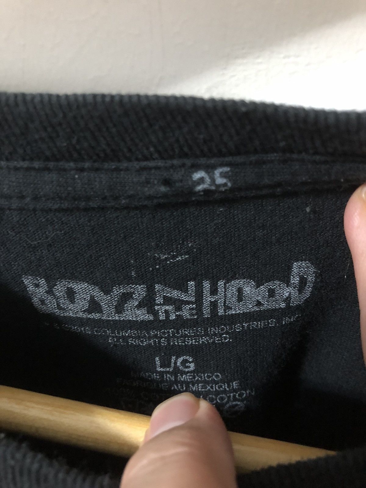 Rap Tees BOYZ N THE HOOD Size US M / EU 48-50 / 2 - 3 Thumbnail