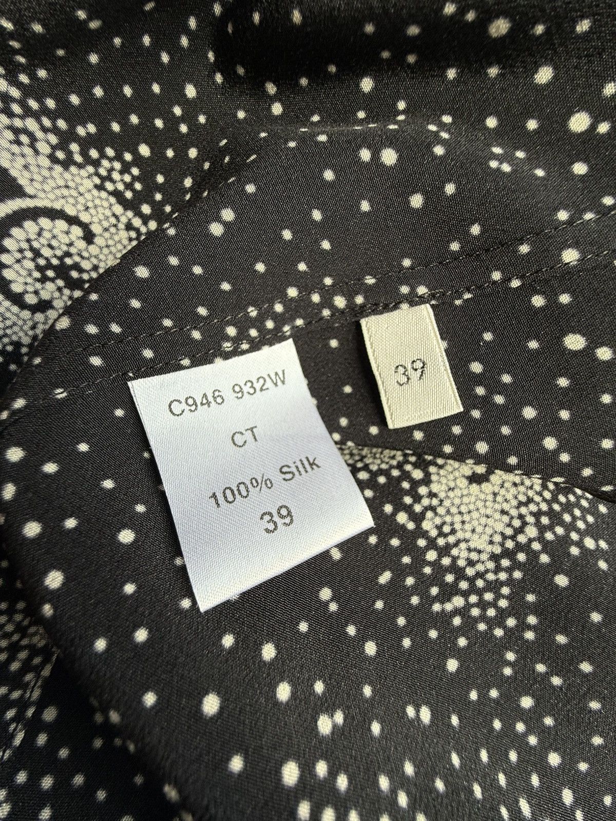 Celine $1.45k SS25 Celine 💯% silk Hawaiian shirt Hedi 39 sample Size US M / EU 48-50 / 2 - 23 Thumbnail
