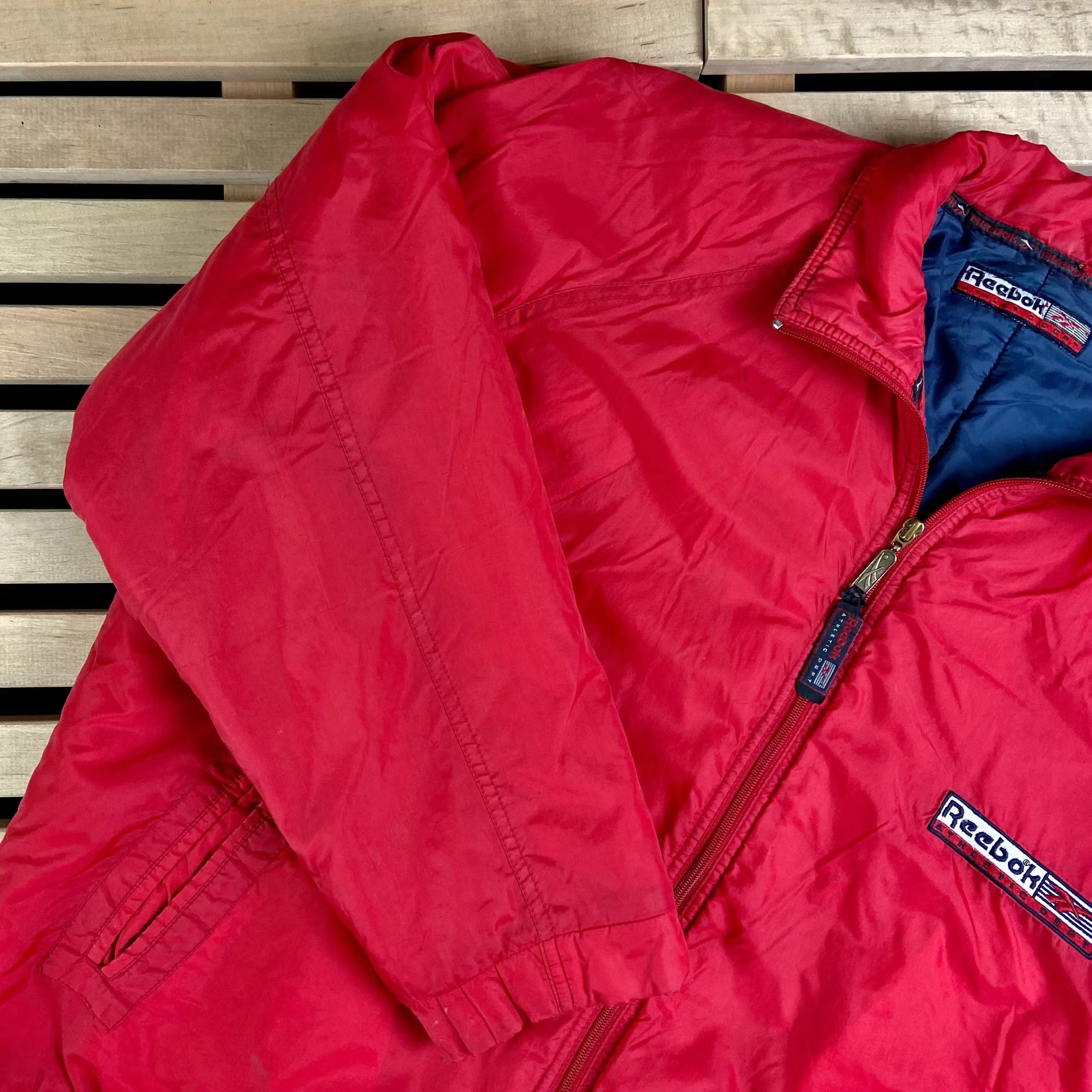 Reebok × Vintage Mens Vintage Warm Jacket Reebok Athletic Department Size L Size US L / EU 52-54 / 3 - 5 Thumbnail