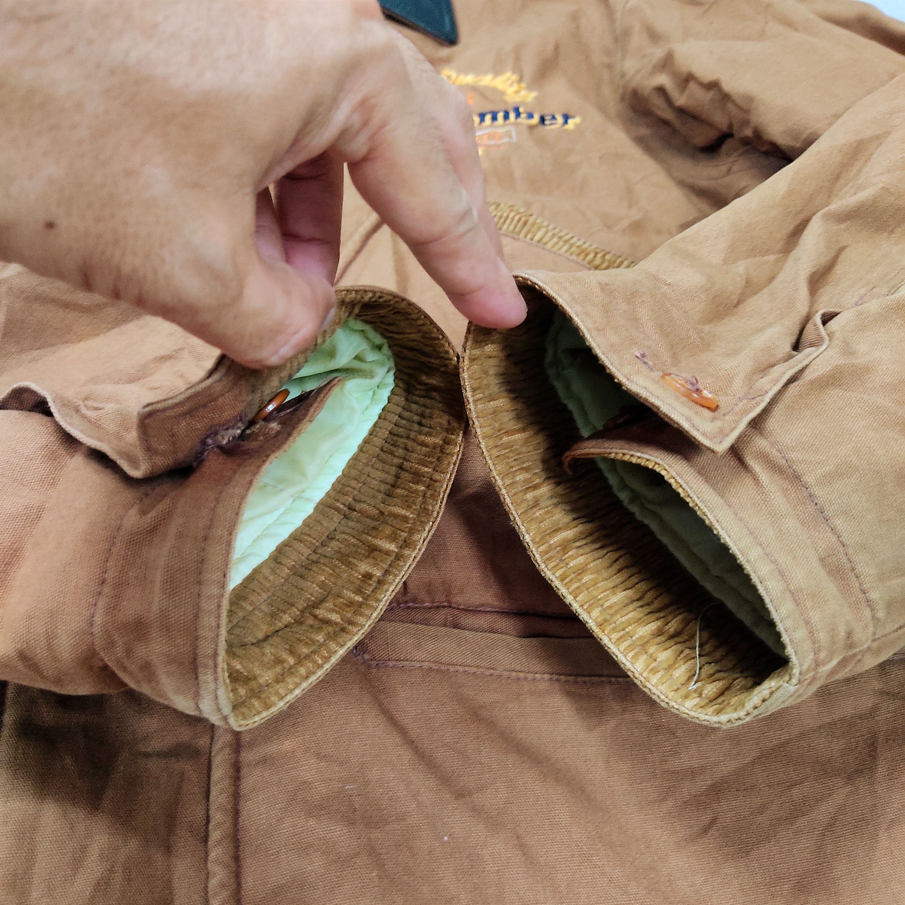 Hunt Club × Japanese Brand × Vintage 80s Expressly Canvas Barn Double Collar Chore Jacket Size US L / EU 52-54 / 3 - 9 Thumbnail