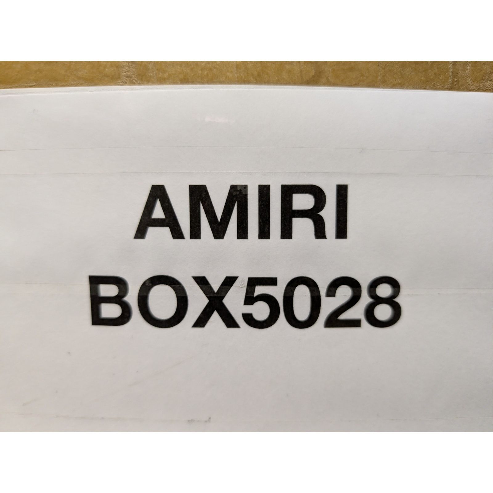 Amiri o1rshd1 Size: 85cm / MA 2 Cm Belt in Gold/Black Size 34 - 22 Thumbnail