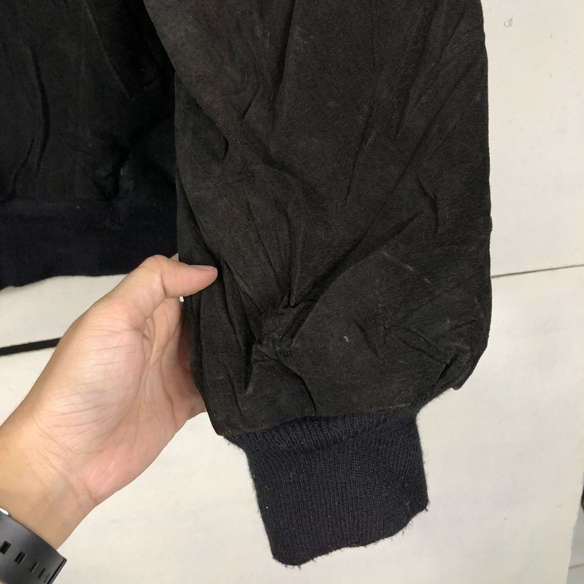 Jeff Hamilton 🔥VINTAGE SUEDE LEATHER JACKET CHASE JEFF HAMILTON KADOYA Size US XL / EU 56 / 4 - 19 Thumbnail