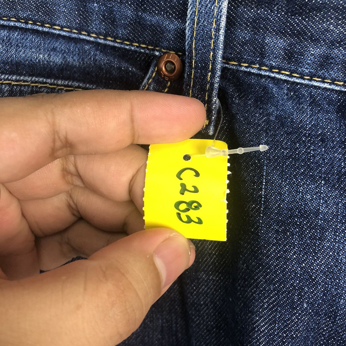 Lee DL Lee Riders Blue Denim Pants #C283 Size US 31 - 9 Thumbnail