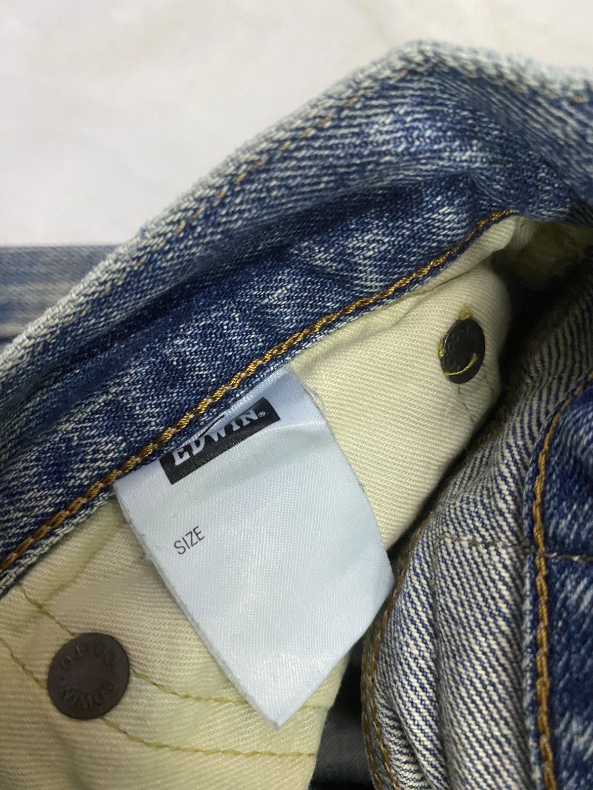 Edwin Size 29x32 Vintage Edwin 505 Selvedge Denim Jeans Size US 29 - 12 Thumbnail