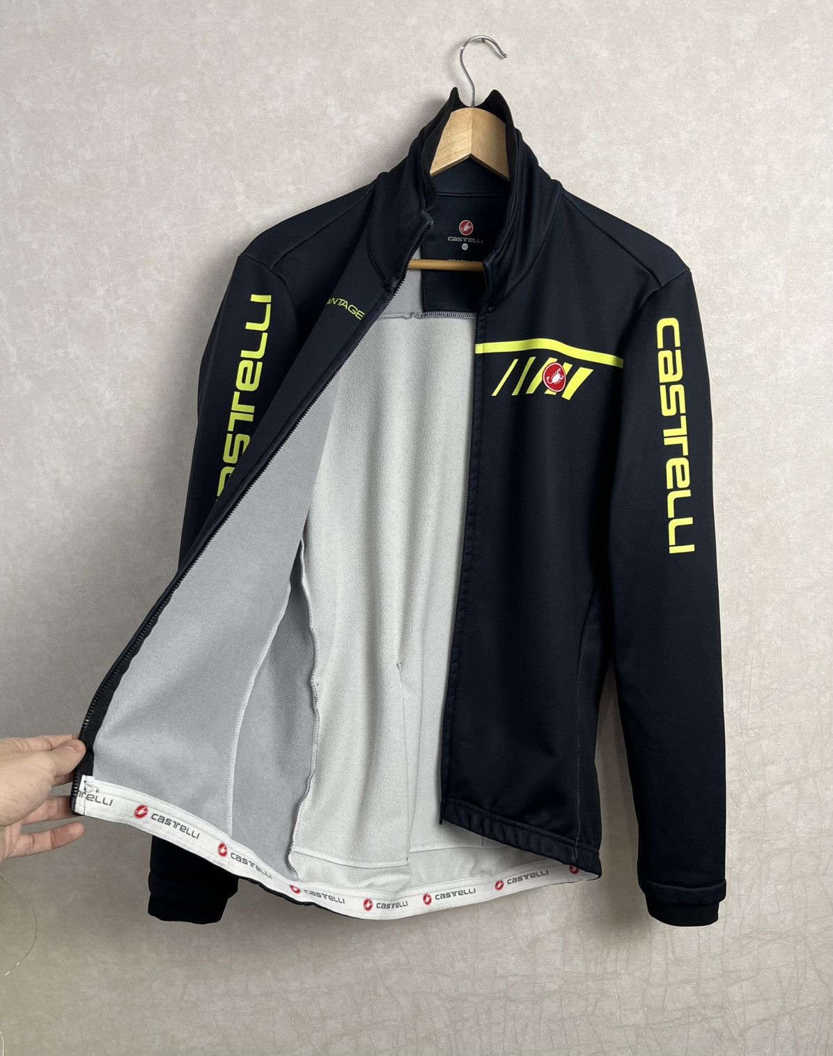 Cafe du Cycliste Castelli Velocissimo 2 Cycling Windstopper Jacket Size US XL / EU 56 / 4 - 8 Thumbnail
