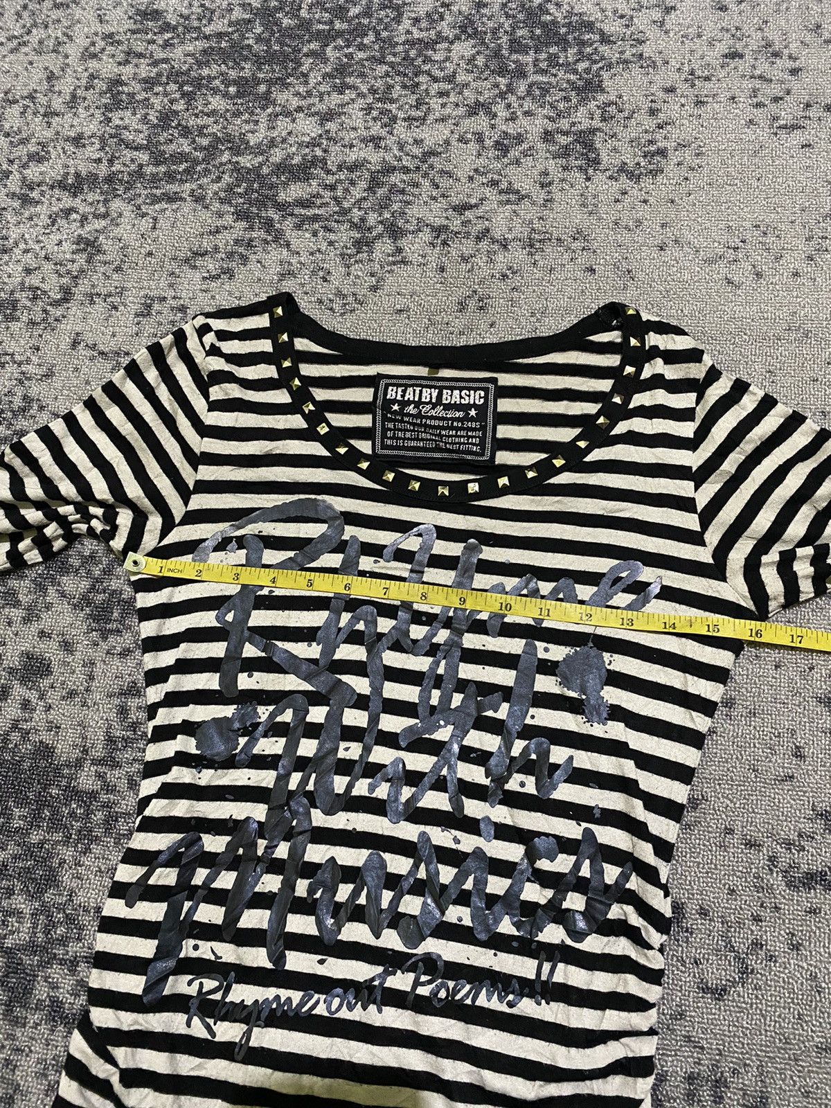 Hysteric Glamour Y2k Beatby basic studded ifsixwasnine longsleeve Size L / US 10 / IT 46 - 11 Thumbnail