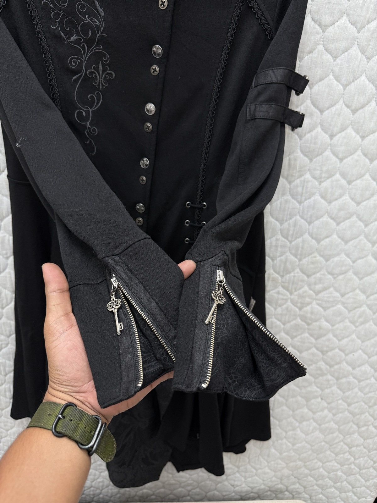 14th Addiction 🔥🔥🔥ARCHIVE ROZEN KAVALIER PUNK GOTH JACKET Size M / US 6-8 / IT 42-44 - 13 Thumbnail