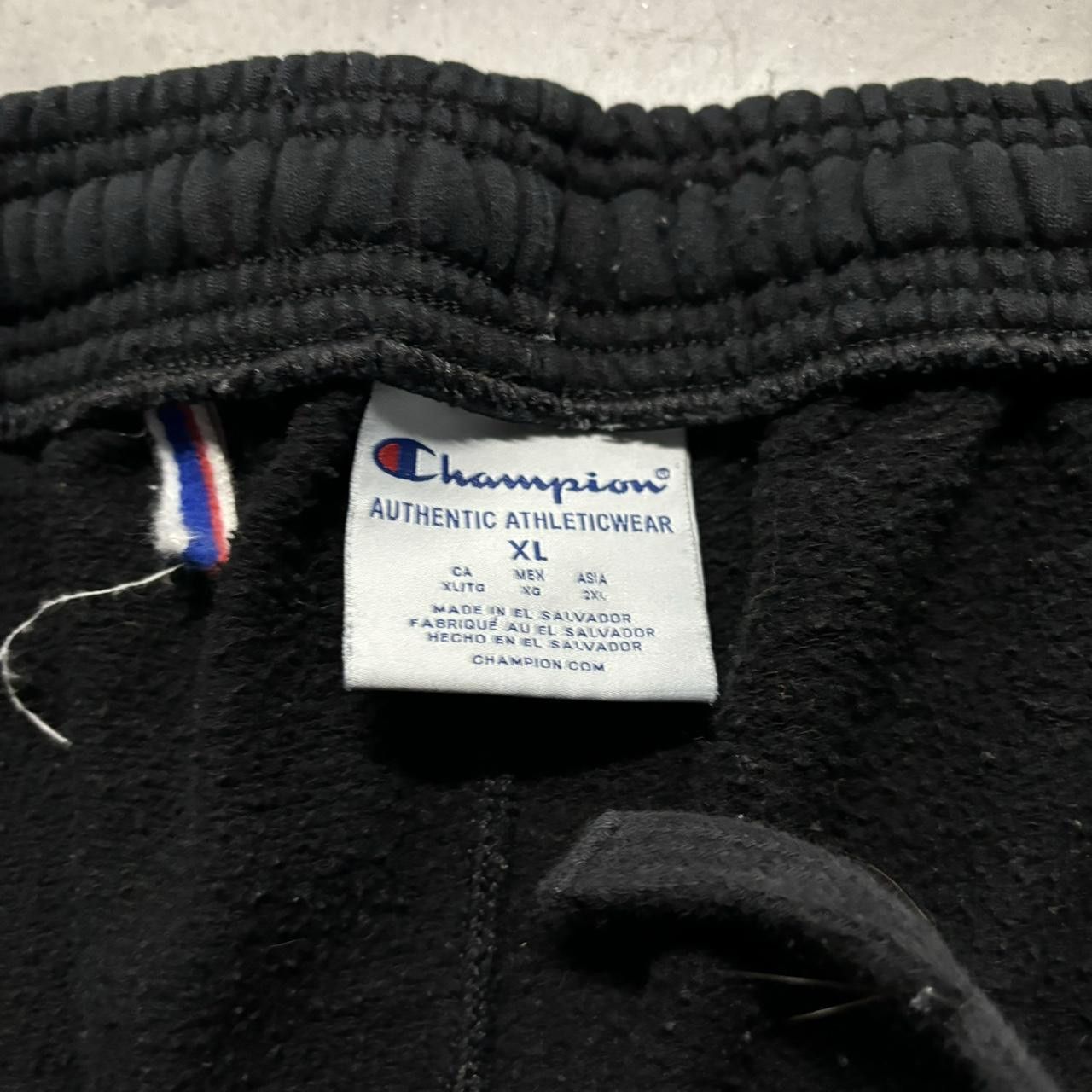 Japanese Brand × Vintage Crazy Vintage Y2K/2000s Black Essential Sweatpants! Size US 34 / EU 50 - 6 Thumbnail