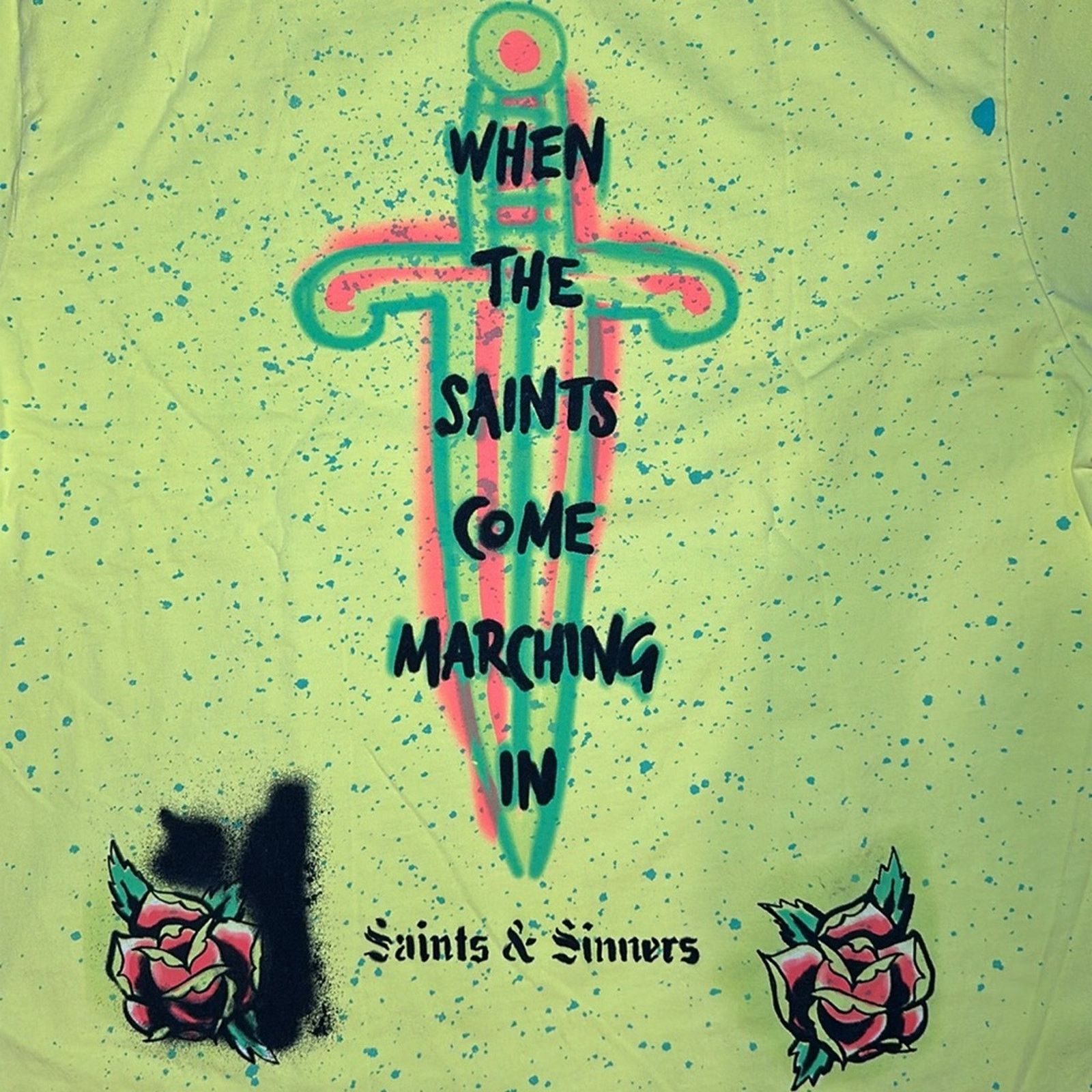 Other Rebel Saints Marching In Tee - 2XL Size US XXL / EU 58 / 5 - 4 Thumbnail