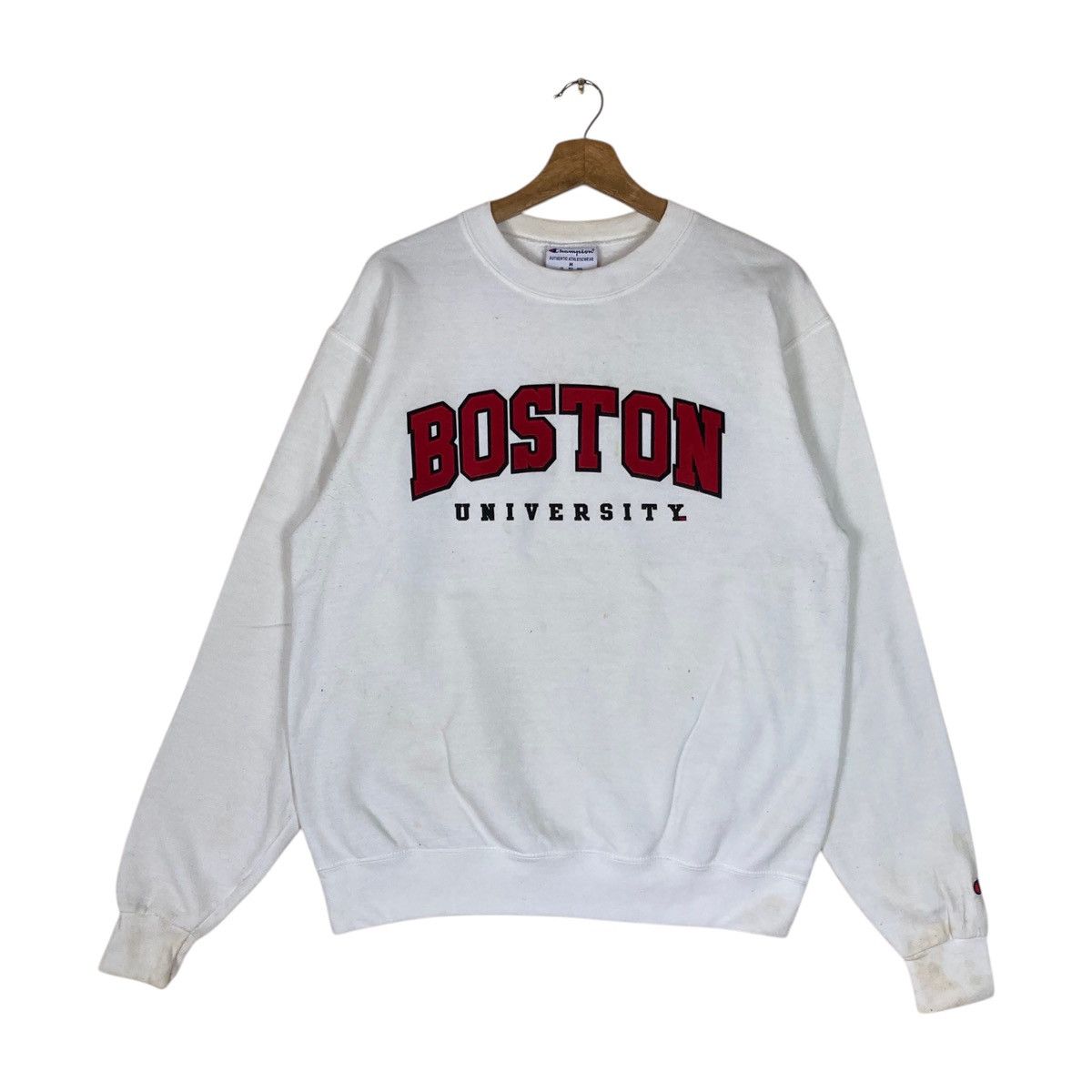 Champion Vintage Champion Boston Pullover Jumper Sweatshirt Size US M / EU 48-50 / 2 - 1 Thumbnail