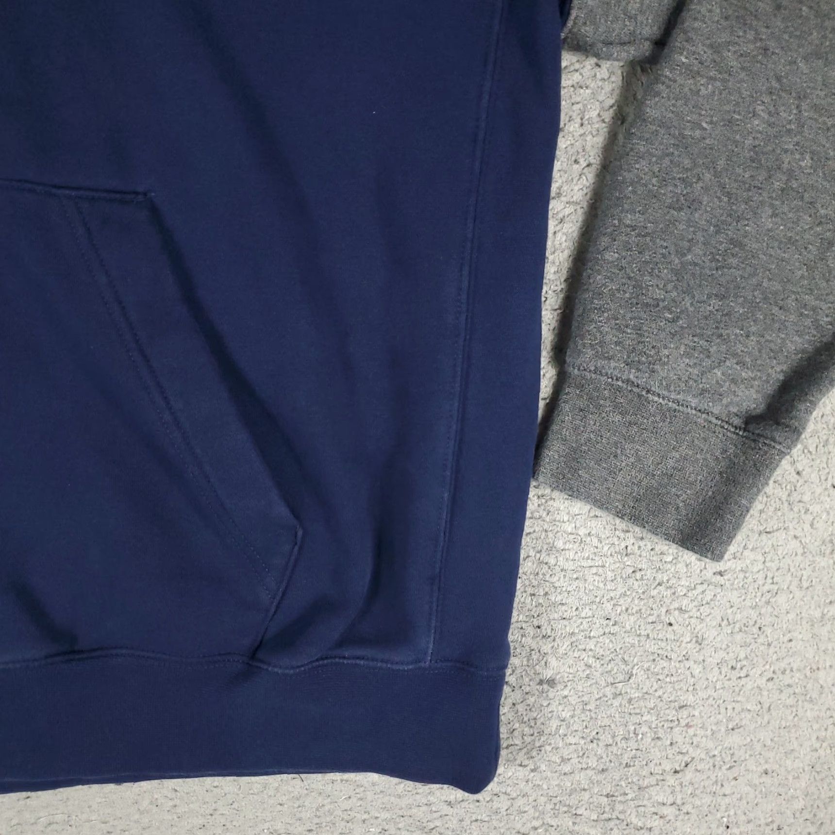 Nike Nike Hoodie Mens XL Blue Swoosh Pullover Sweatshirt | Crew Neck | Long Sleeve | Logo | Polyester Knit | All Seasons | Vintage: No Size US XL / EU 56 / 4 - 5 Thumbnail