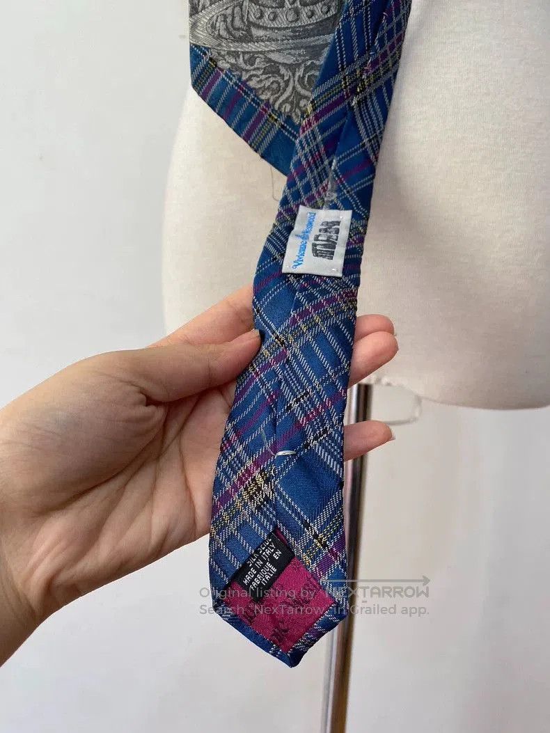 Vivienne Westwood Vivienne Westwood Vintage Plaid Saturn Tie . Size ONE SIZE - 4 Thumbnail