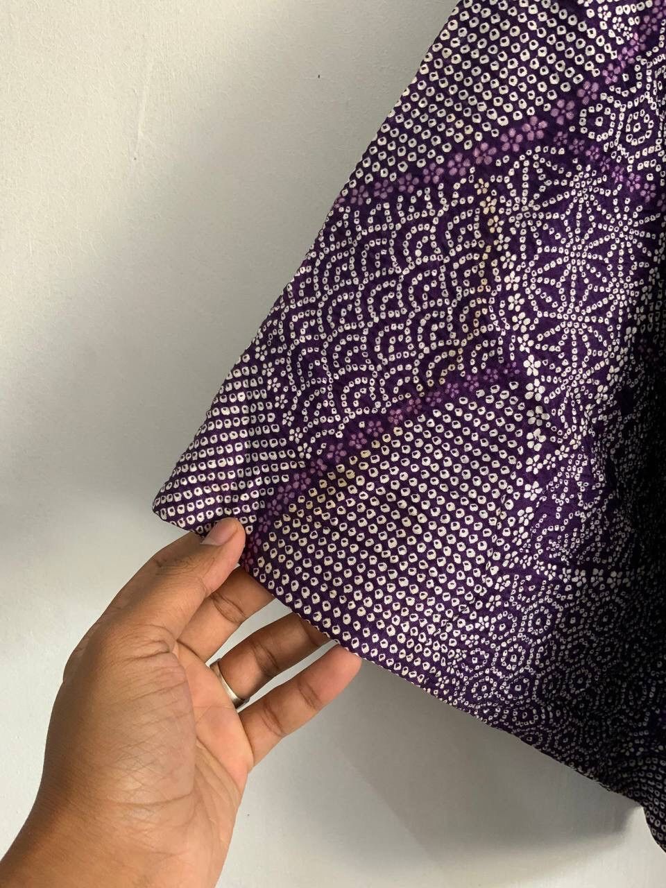 Japanese Brand Vintage Purple Silk Kimono Japan Size US M / EU 48-50 / 2 - 9 Thumbnail