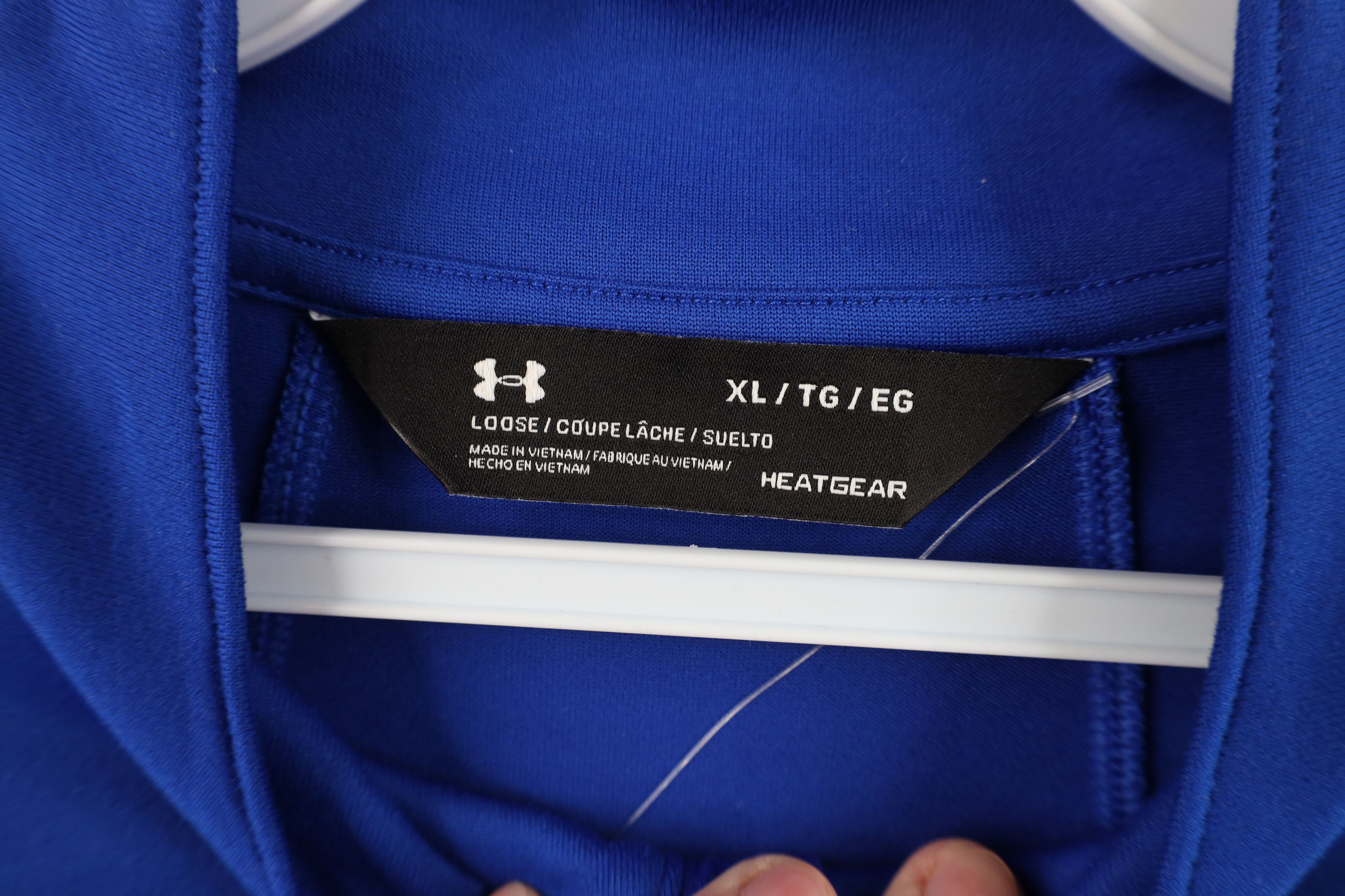 Under Armour New Under Armour Half Zip Pullover Jacket Top Royal Blue Size US XL / EU 56 / 4 - 7 Thumbnail