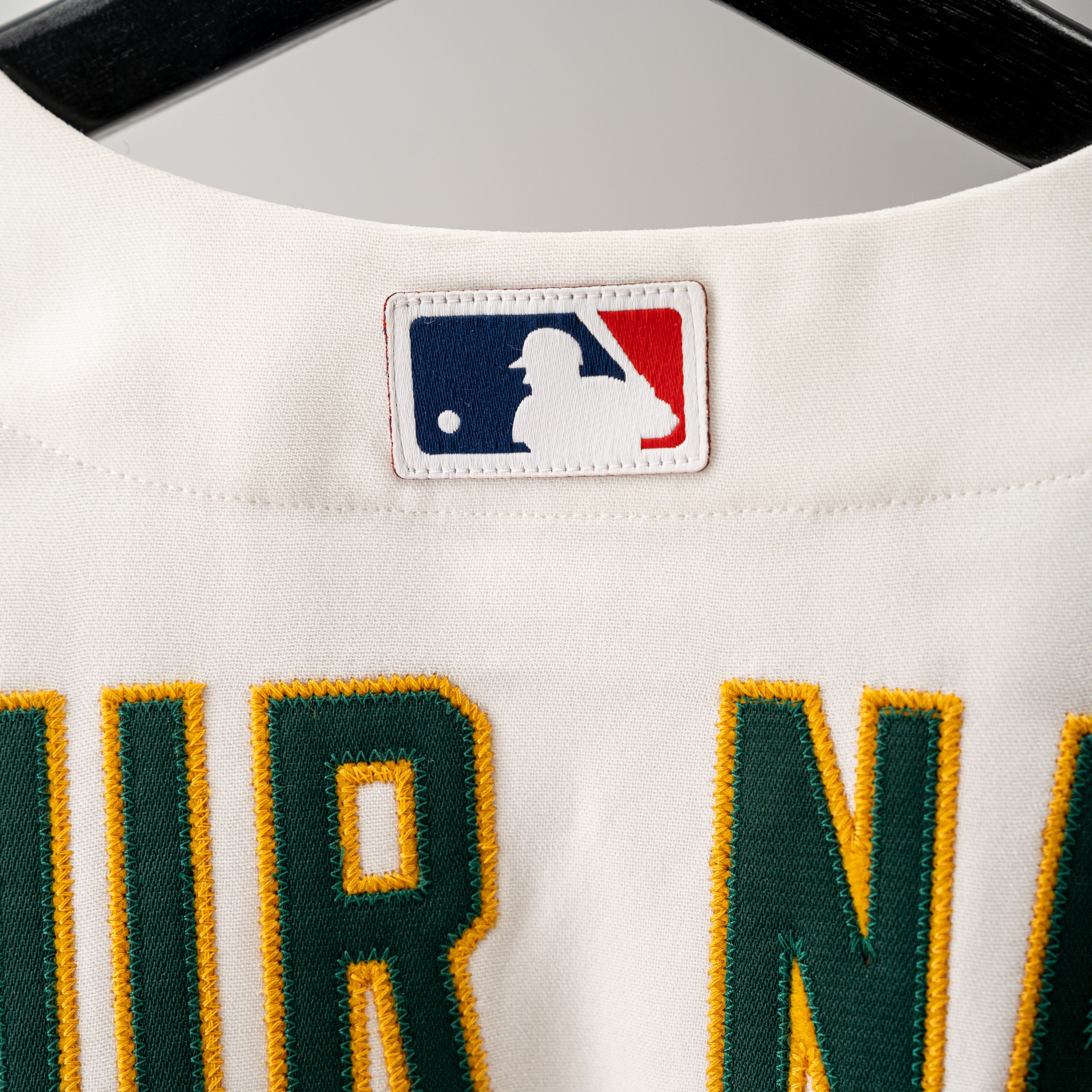 Off-White S - Off-White Oakland Athletics MLB Top Jersey Green Yellow Size US S / EU 44-46 / 1 - 3 Thumbnail