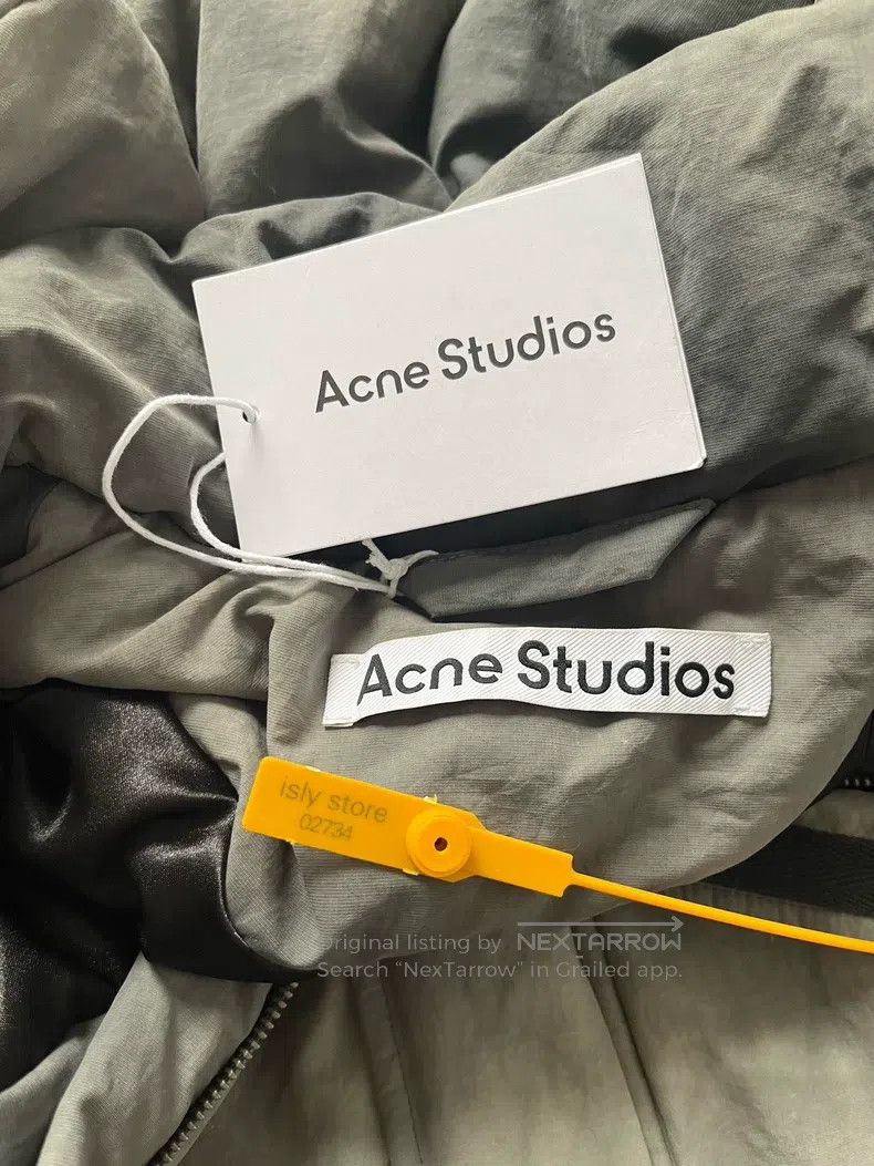 Acne Studios Acne Studios Graffiti jacket stand collar loose long-sleev Size US M / EU 48-50 / 2 - 4 Thumbnail