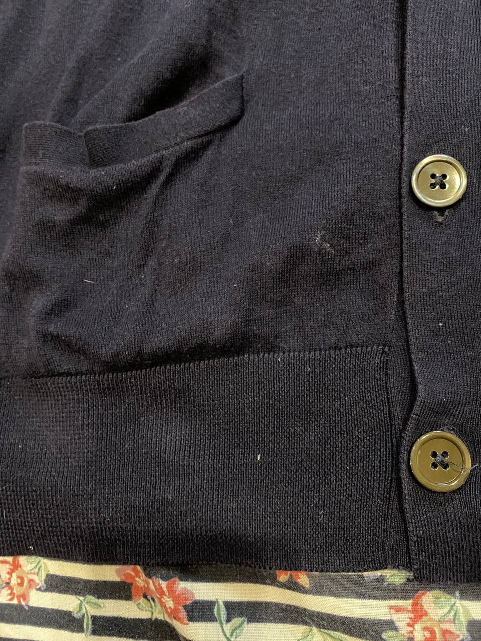 Polo Ralph Lauren Vintage Polo Ralph Lauren Cardigan Navy Logo Size M Size US M / EU 48-50 / 2 - 12 Thumbnail